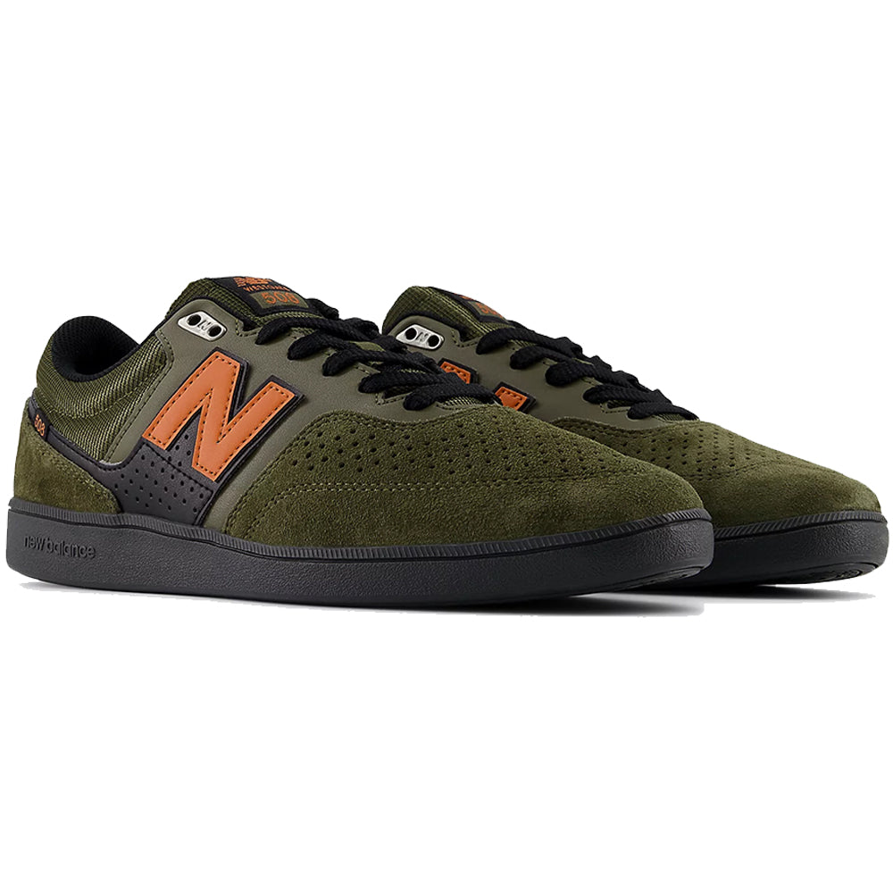 New Balance Numeric Brandon Westgate 508 Shoes Olive/Burnt Orange
