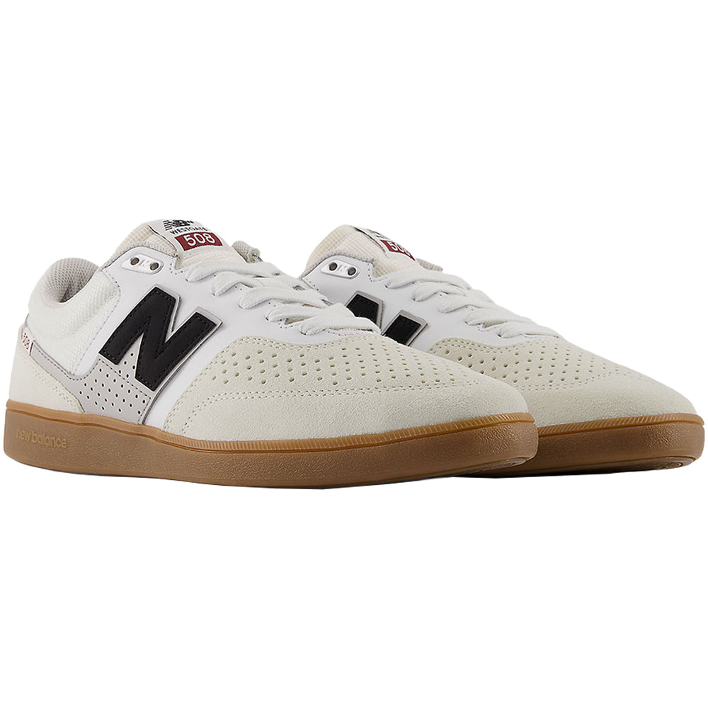 New Balance Numeric Brandon Westgate 508 Shoes White/Gum
