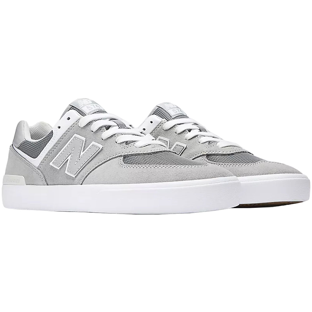 New Balance Numeric 574 Vulc Grey/White
