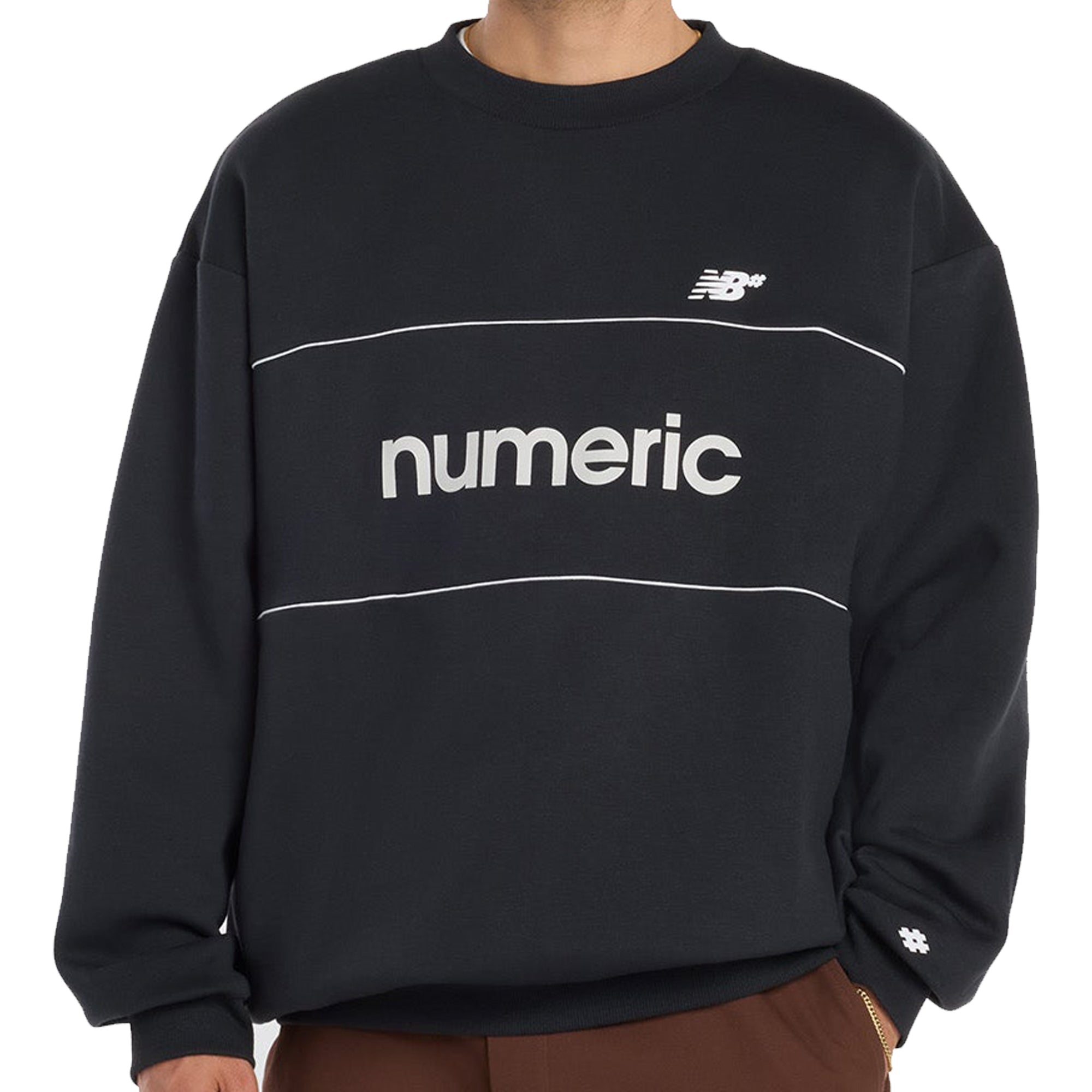 New Balance Numeric Team Crew Black