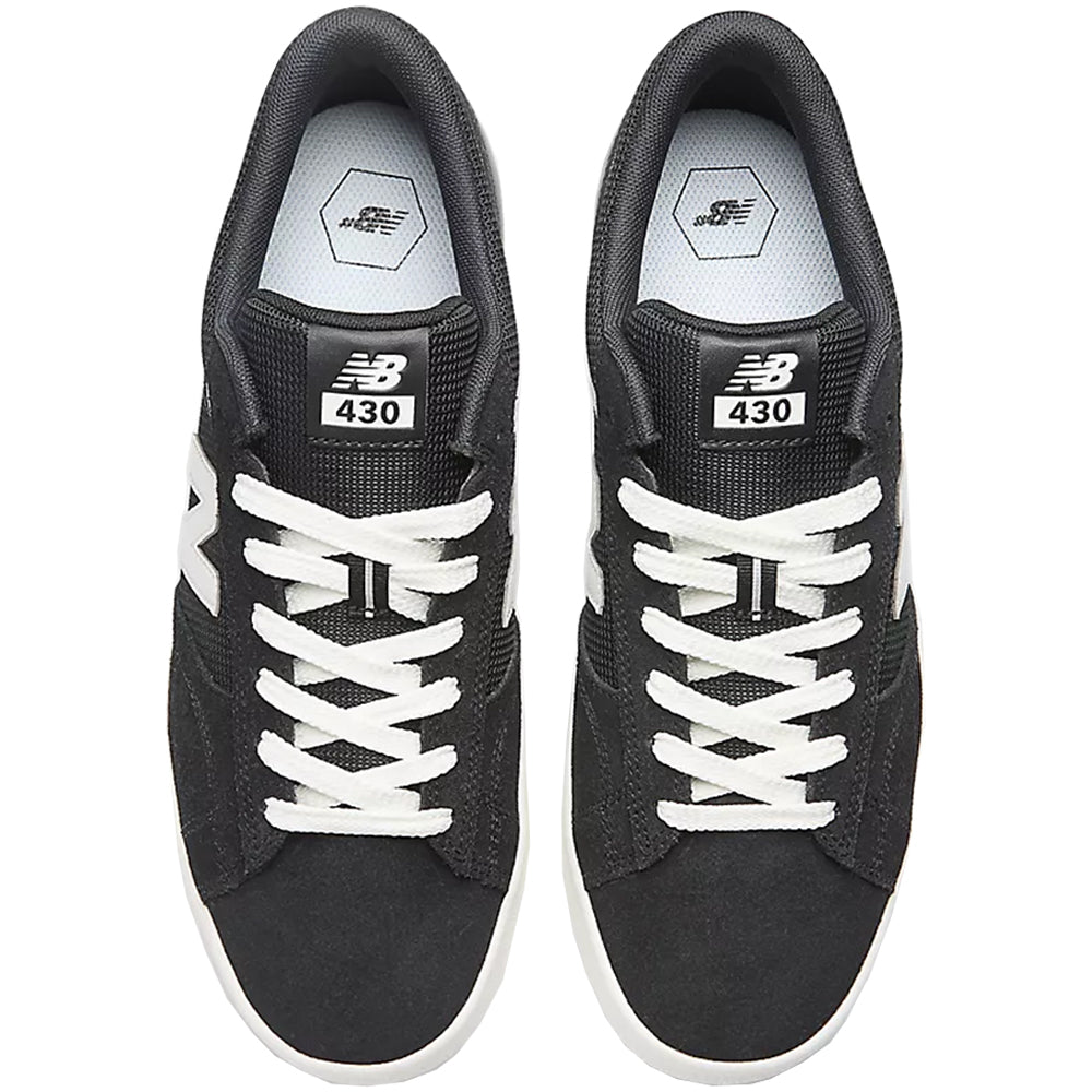 New Balance Numeric 430 Shoes Black/White