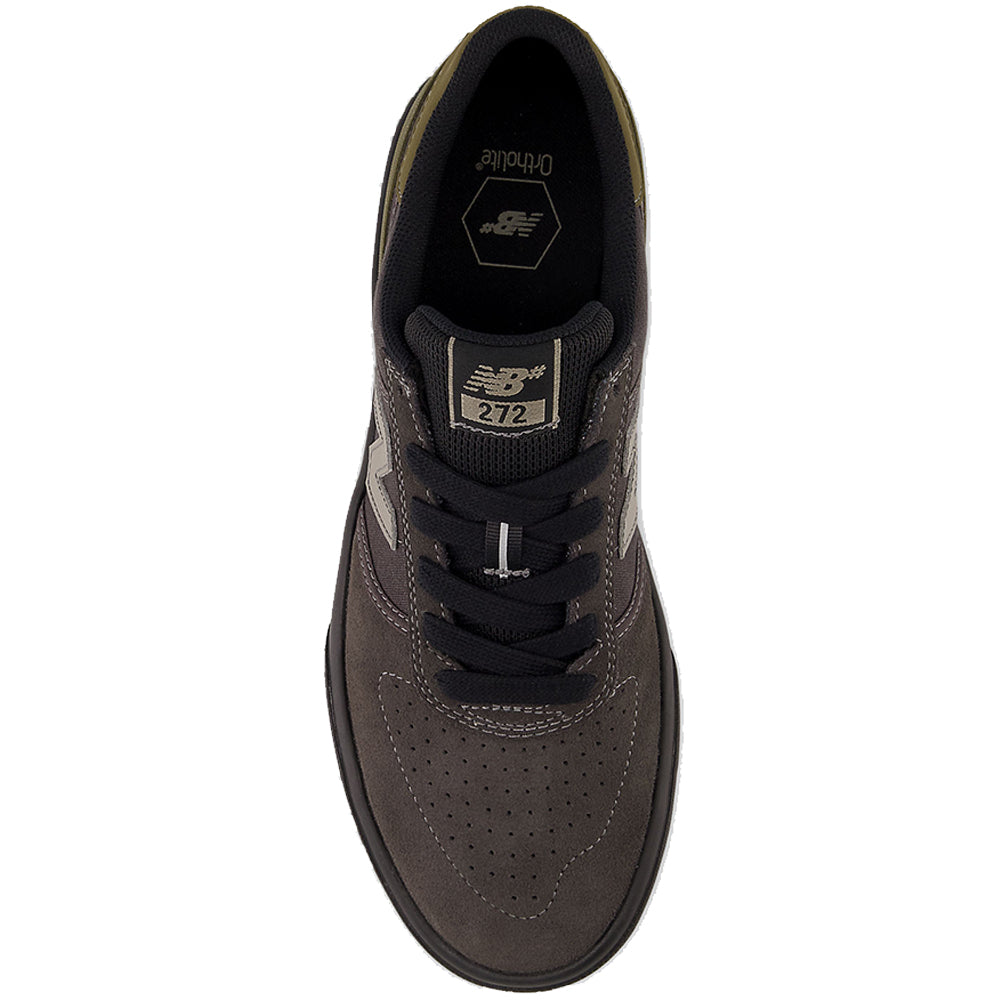 New Balance Numeric 272 Shoes Dark Grey/ Olive