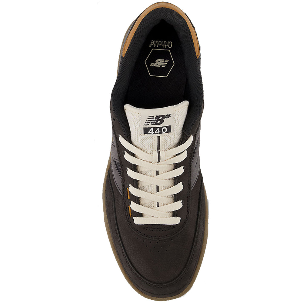 New Balance Numeric 440 V2 Shoes Black/Gum