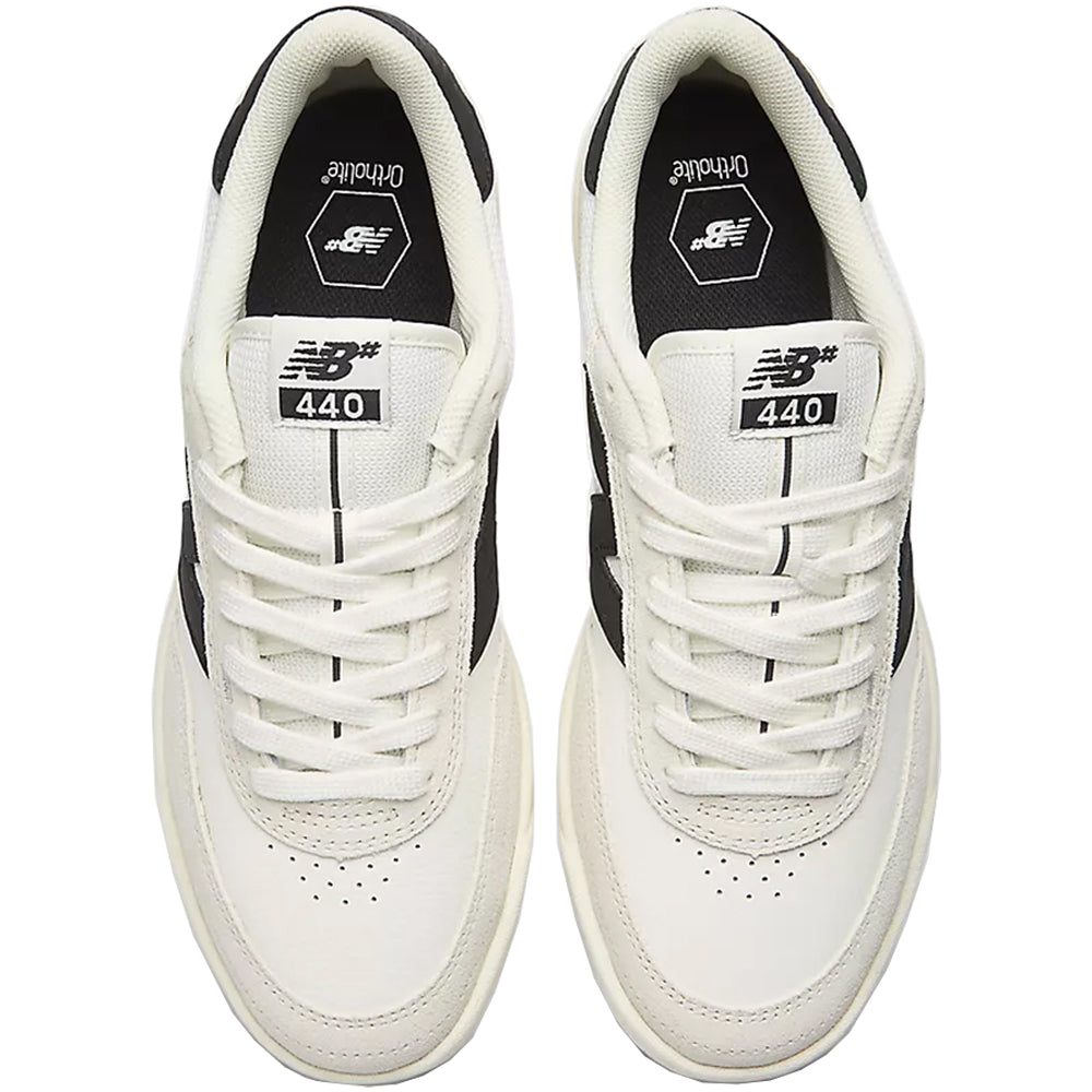 New Balance Numeric 440 V2 Shoes Sea Salt/Black