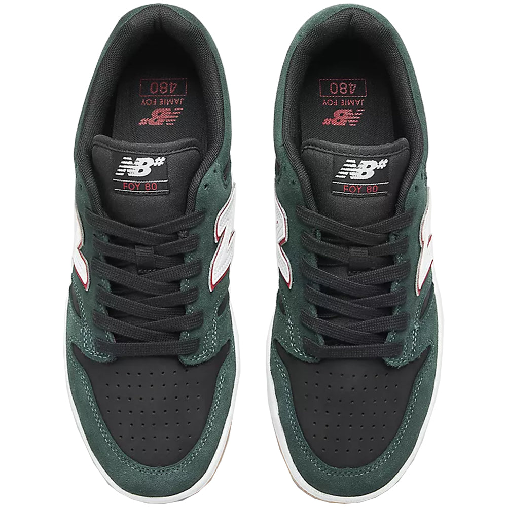 New Balance Numeric Jamie Foy 480 Shoes Forest Green/Black