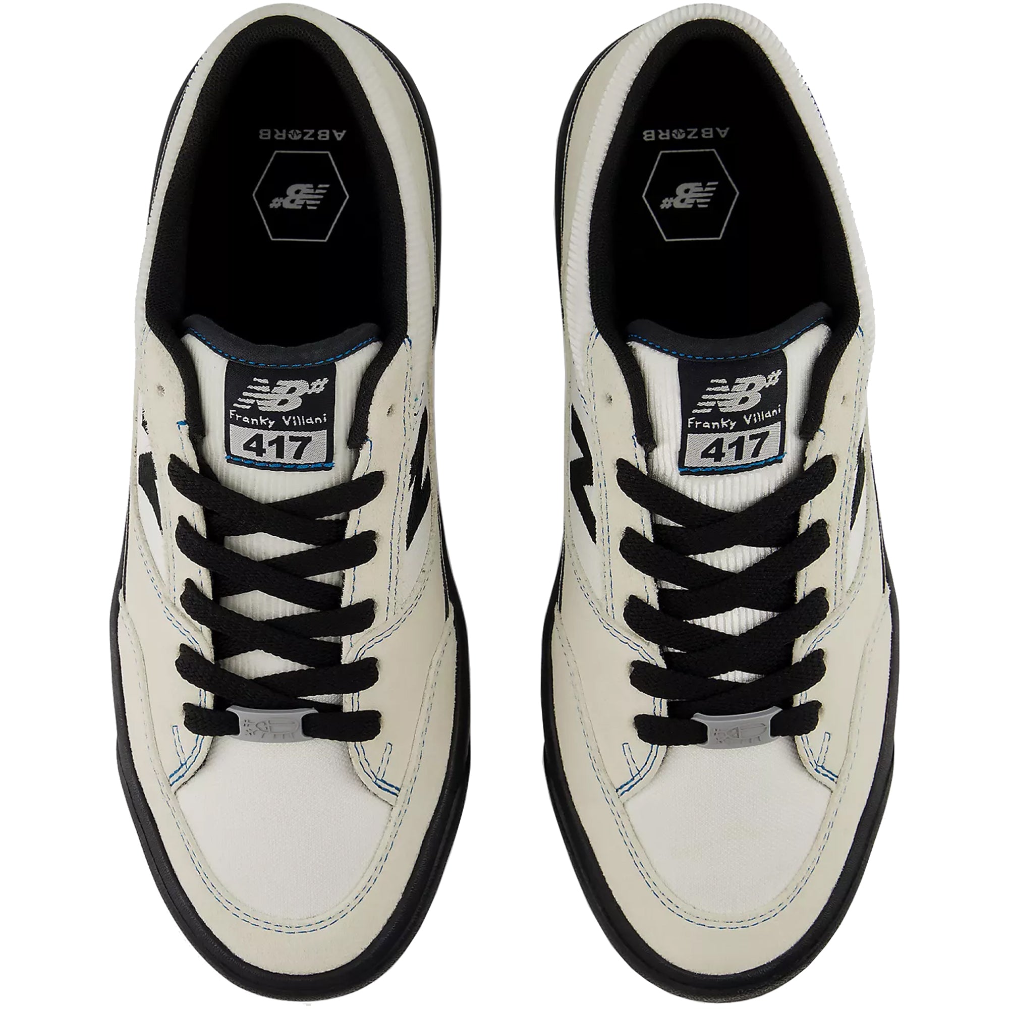 New Balance Numeric Franky Villani 417 Low Shoes Sea Salt/Black