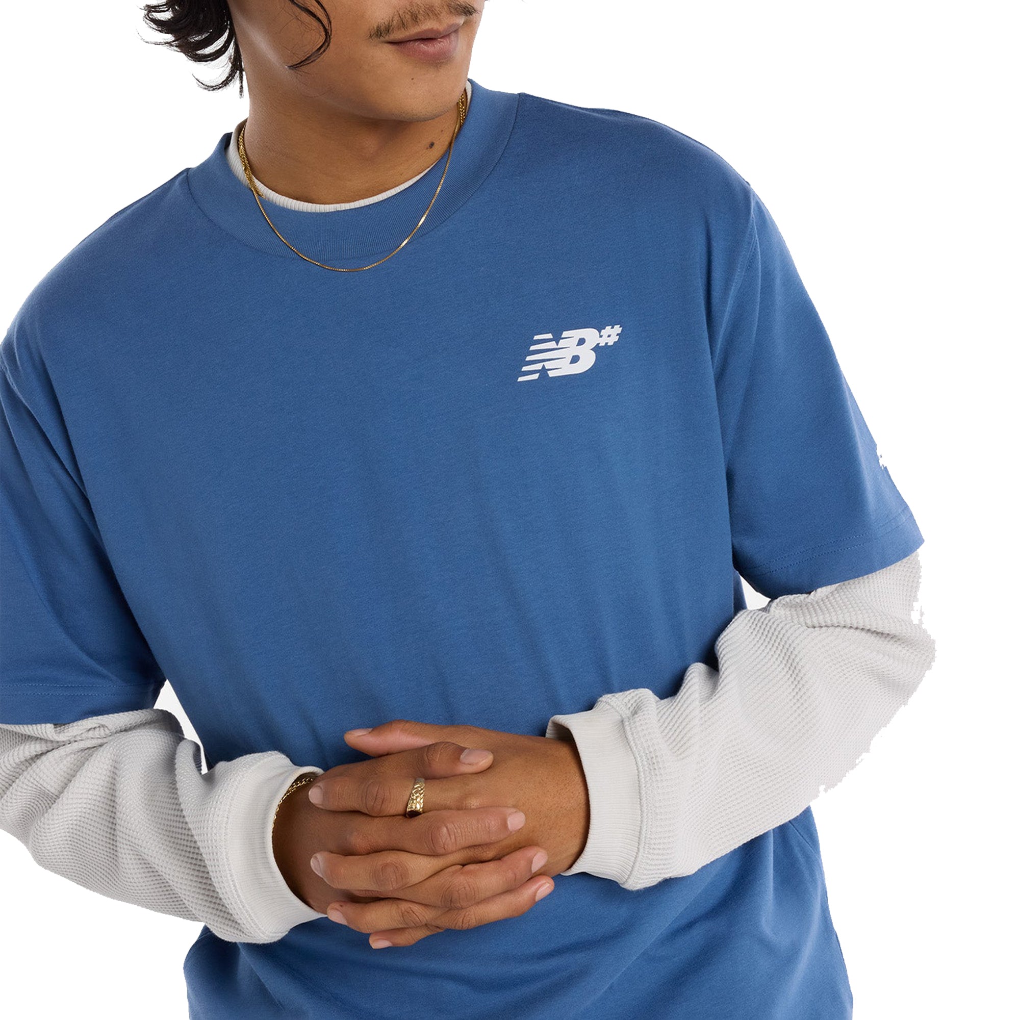 New Balance Numeric Numeric Small Logo T-Shirt Magic Blue
