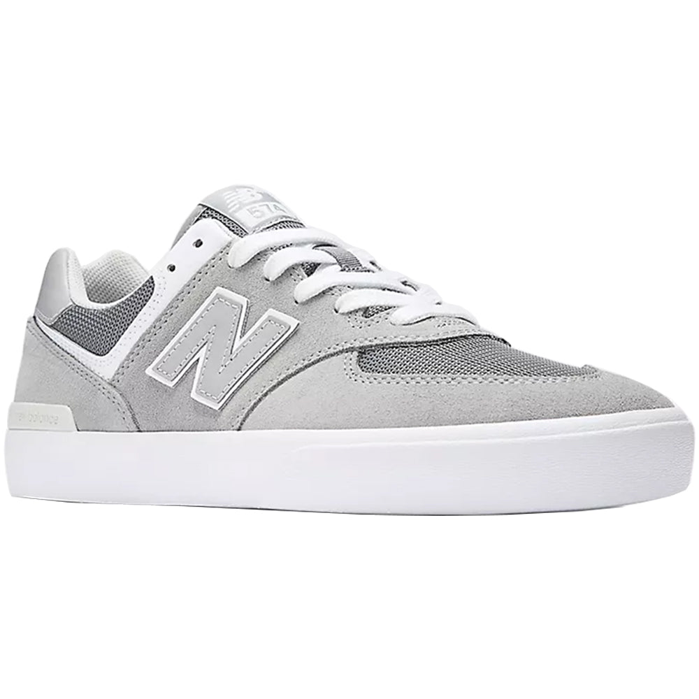 New Balance Numeric 574 Vulc Grey/White