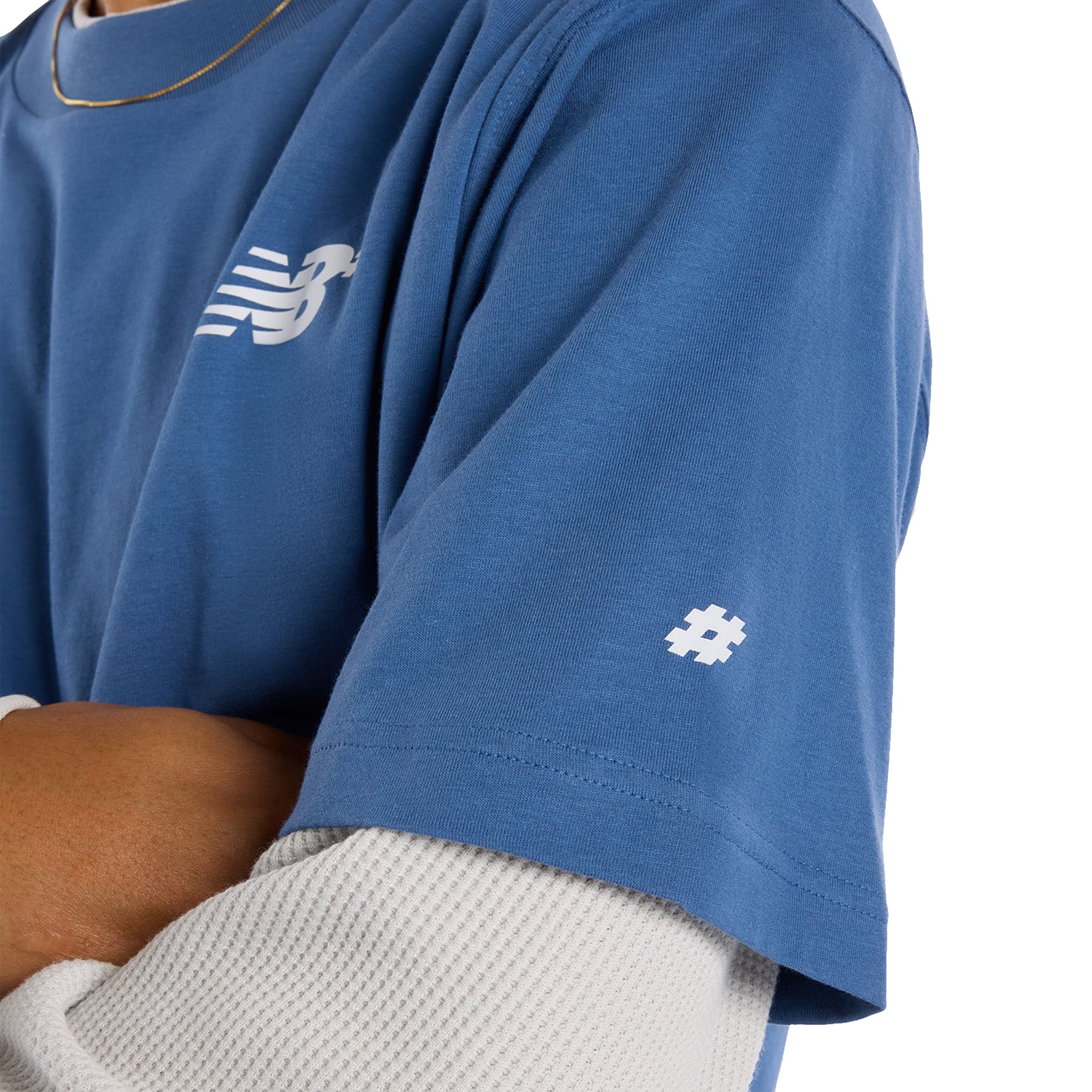 New Balance Numeric Numeric Small Logo T-Shirt Magic Blue