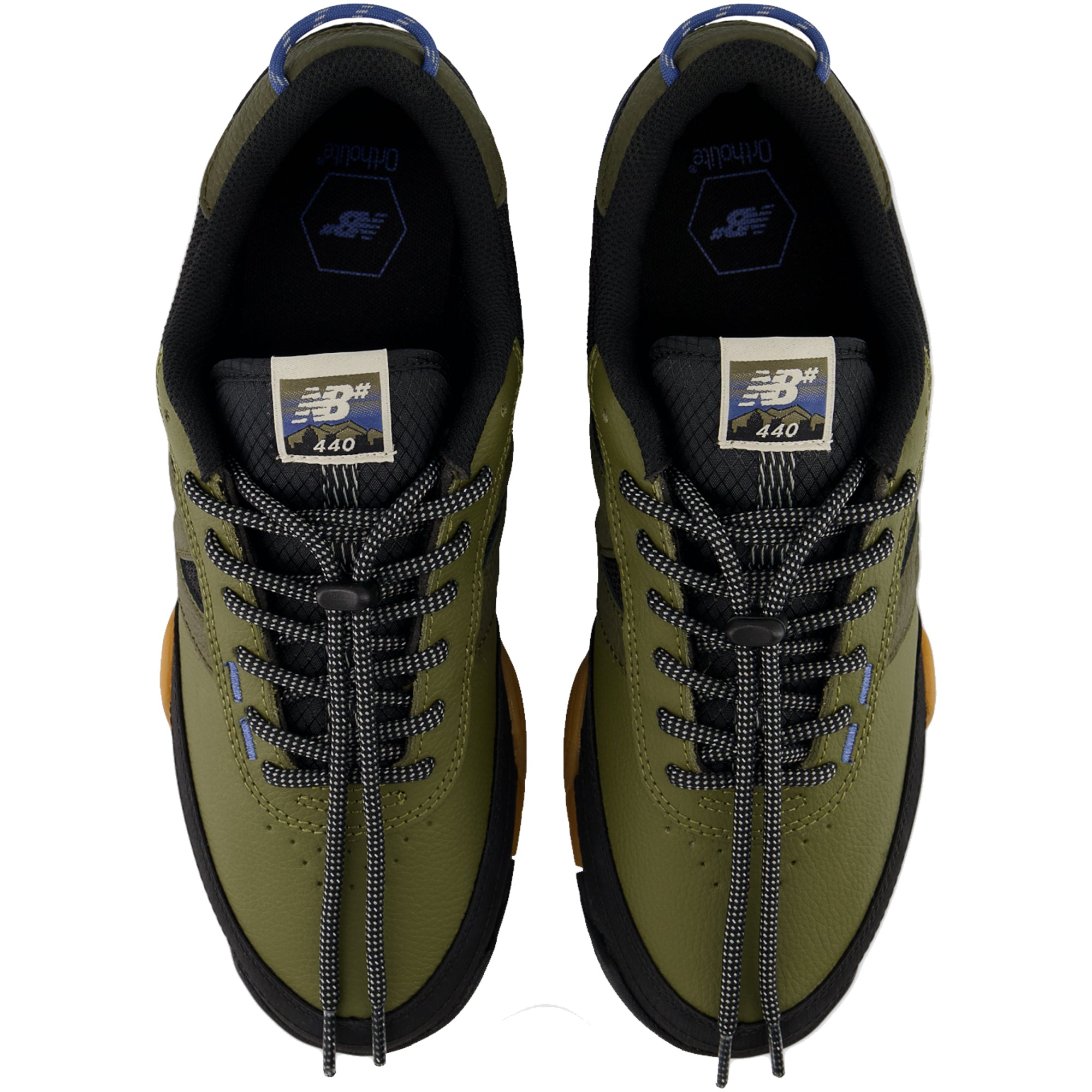 New Balance Numeric 440 V2 Trail Low Shoes Olive/Black