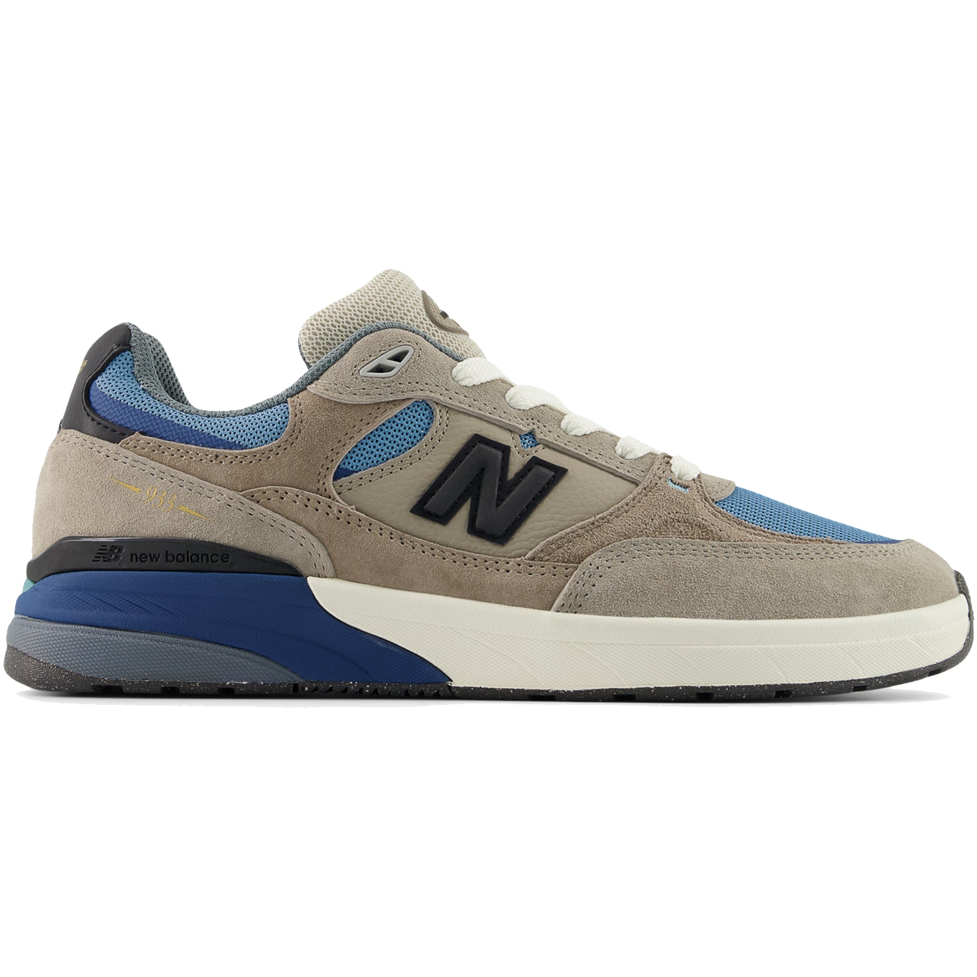 New Balance Numeric Andrew Reynolds 933 Shoes Mushroom/Light Blue