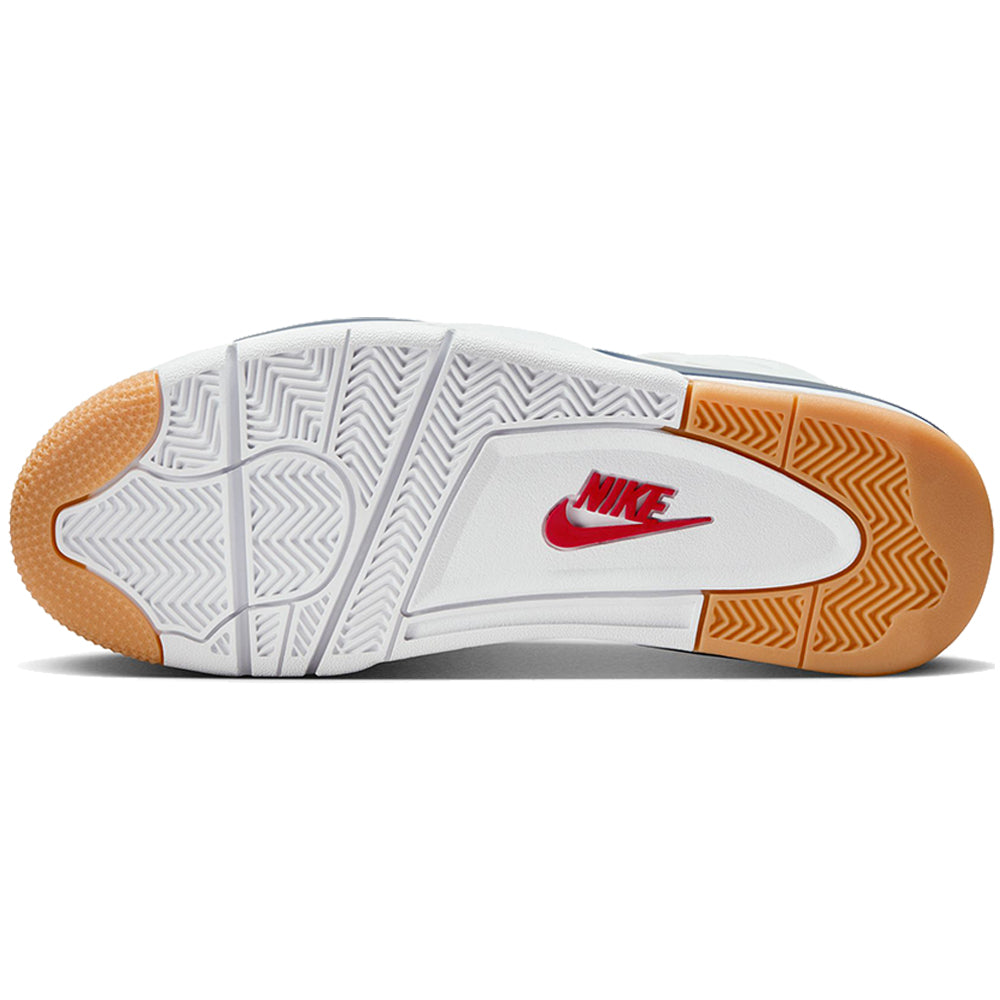 Nike SB x Air Jordan 4 Shoes Summit White/White-Navy-Neutral Grey