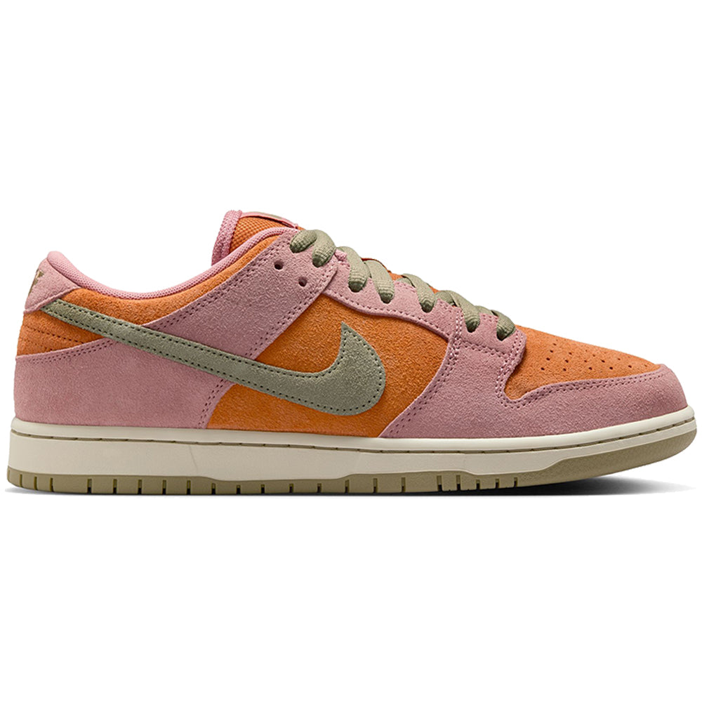 Nike SB Dunk Low Pro Shoes Red Stardust/Neutral Olive-Monarch