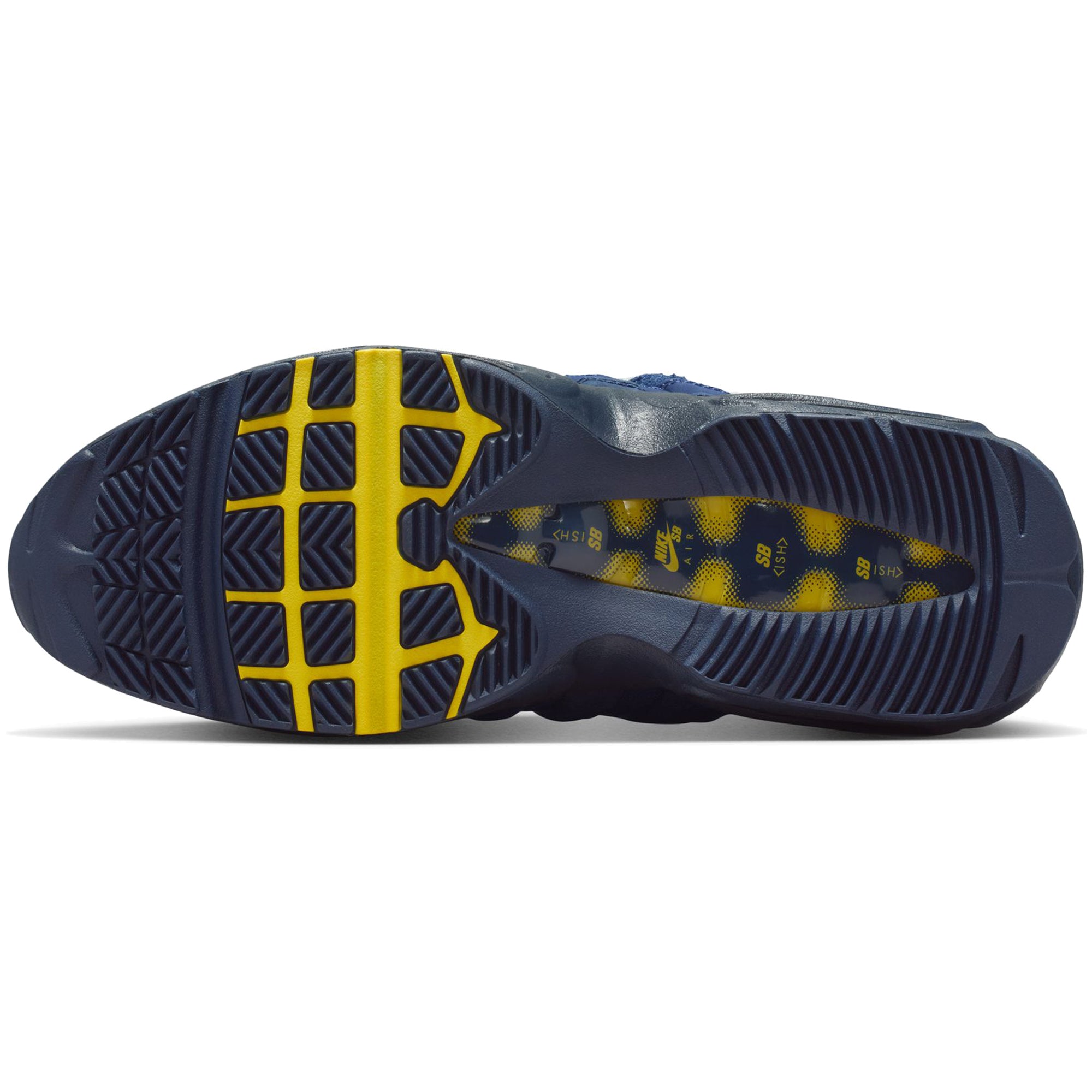 Nike SB x Eric Koston Air Max 95 Shoes Obsidian/Speed Yellow-Midnight Navy-Navy