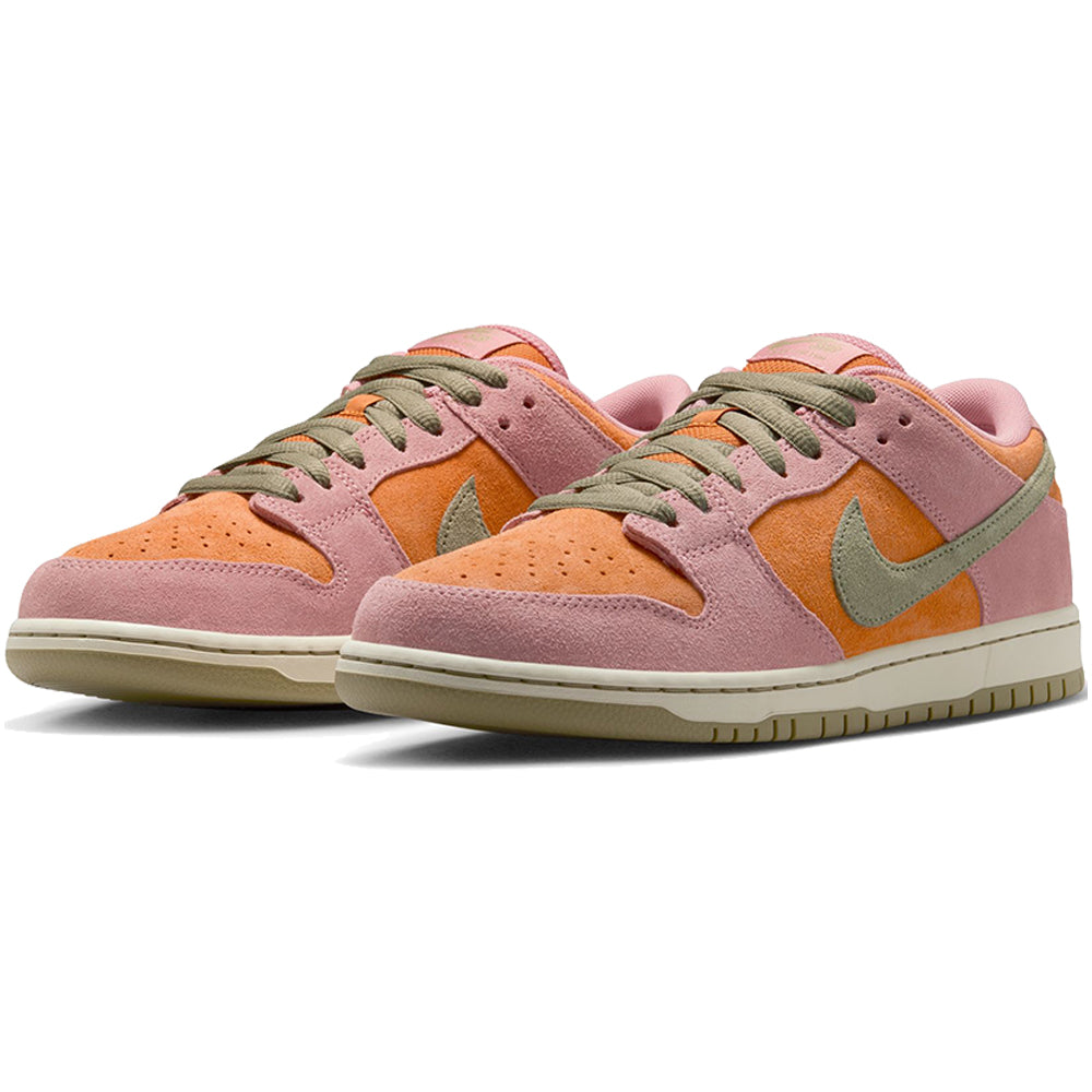 Nike SB Dunk Low Pro Shoes Red Stardust/Neutral Olive-Monarch