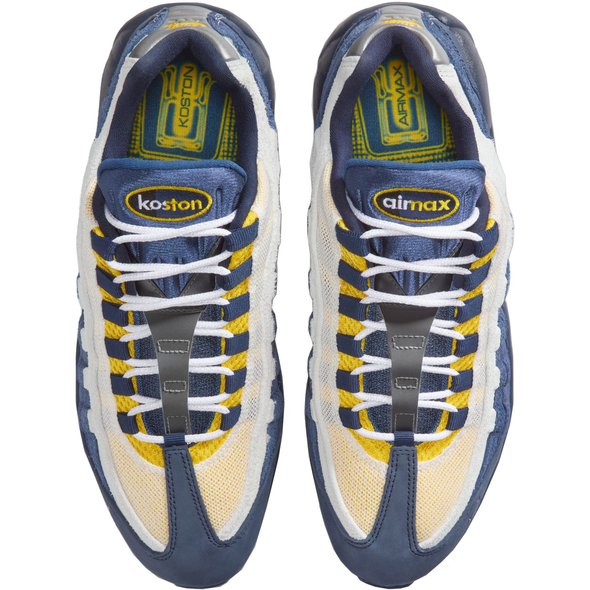 Nike SB x Eric Koston Air Max 95 Shoes Obsidian/Speed Yellow-Midnight Navy-Navy