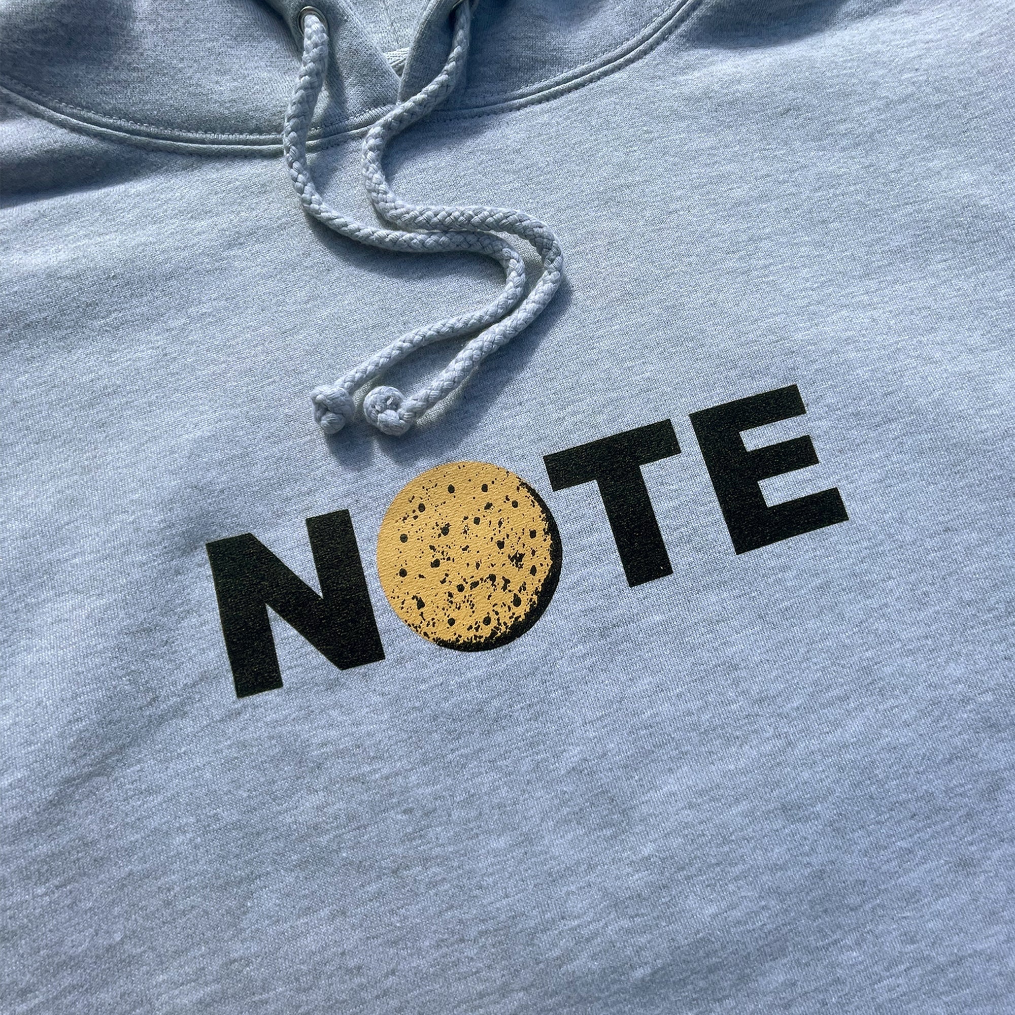 NOTE Biscuit Hooded Sweatshirt Heather Grey