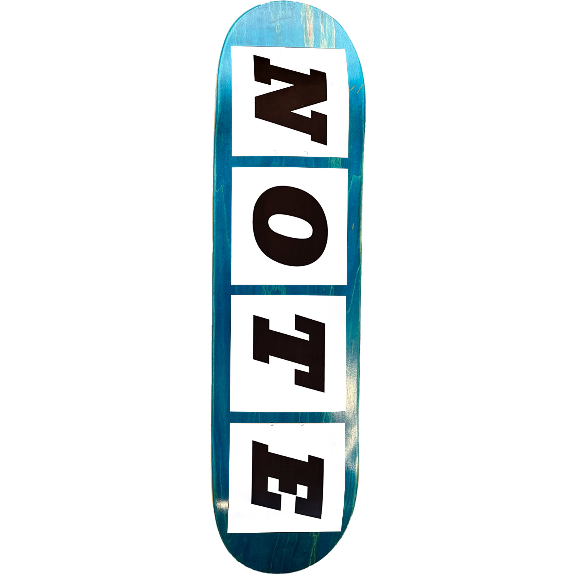 NOTE Studio White Skateboard Deck 9"