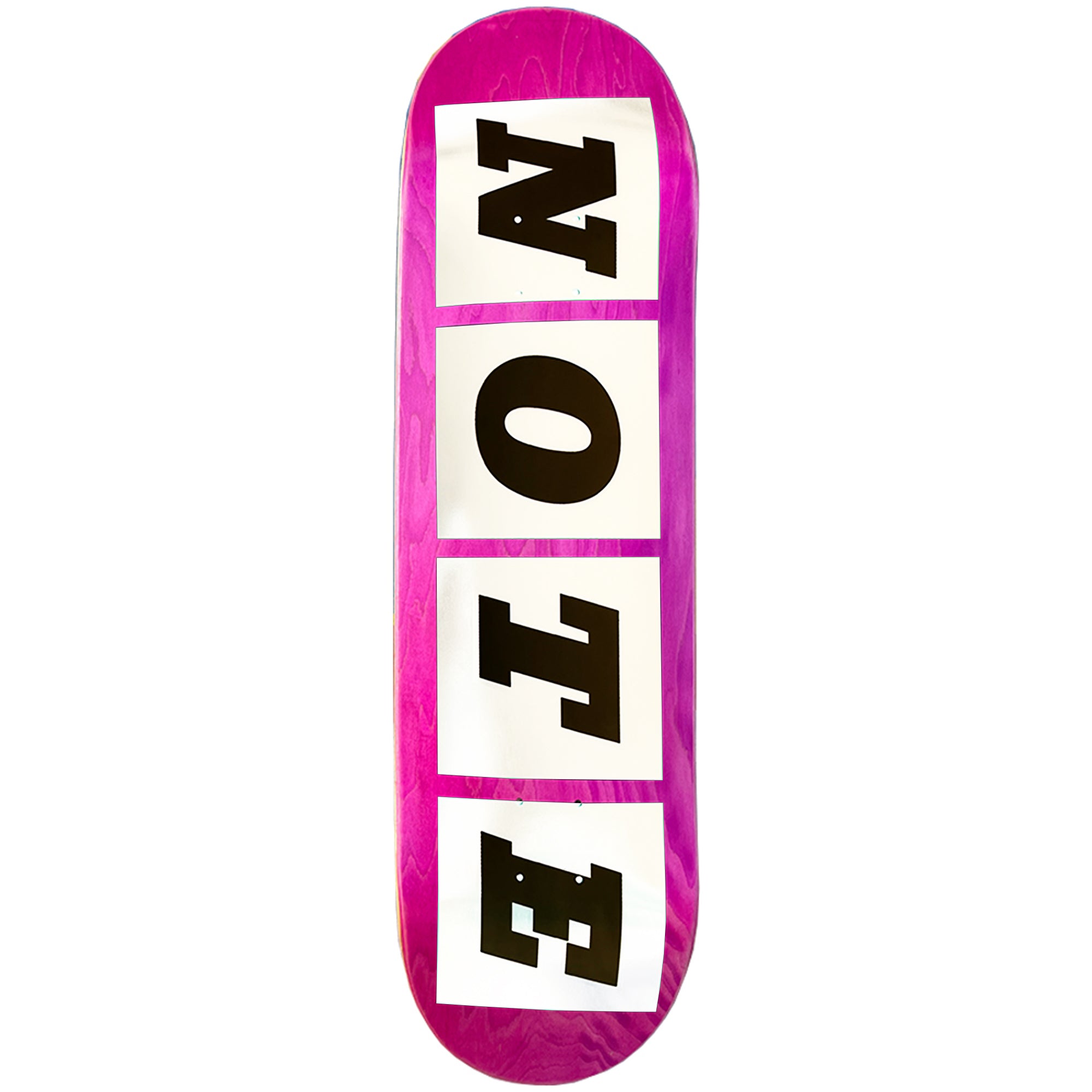 NOTE Studio White Skateboard Deck 9"