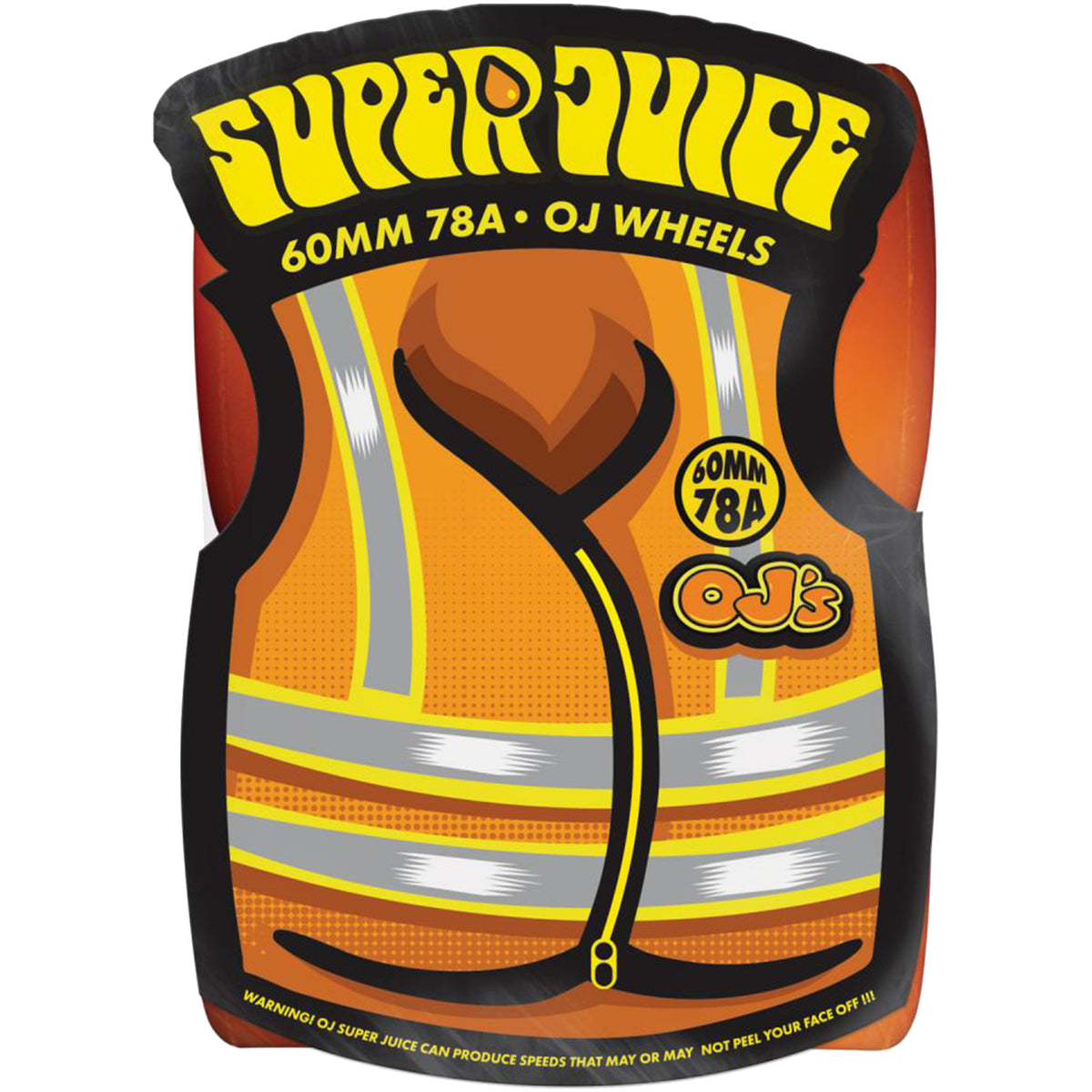 OJ Super Juice 78A Orange Skateboard Wheels 60mm