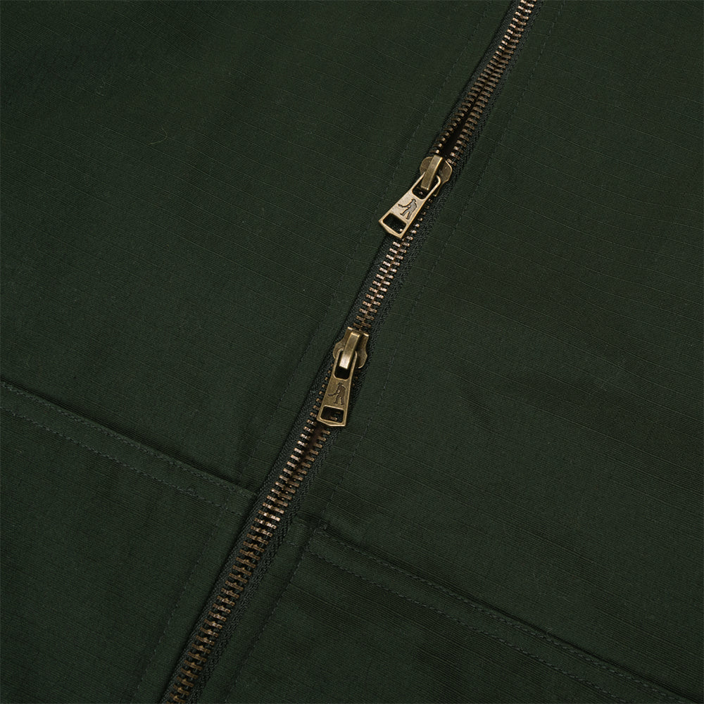 Pass~Port Ripstop Diggers Club Zip Hood Dark Green