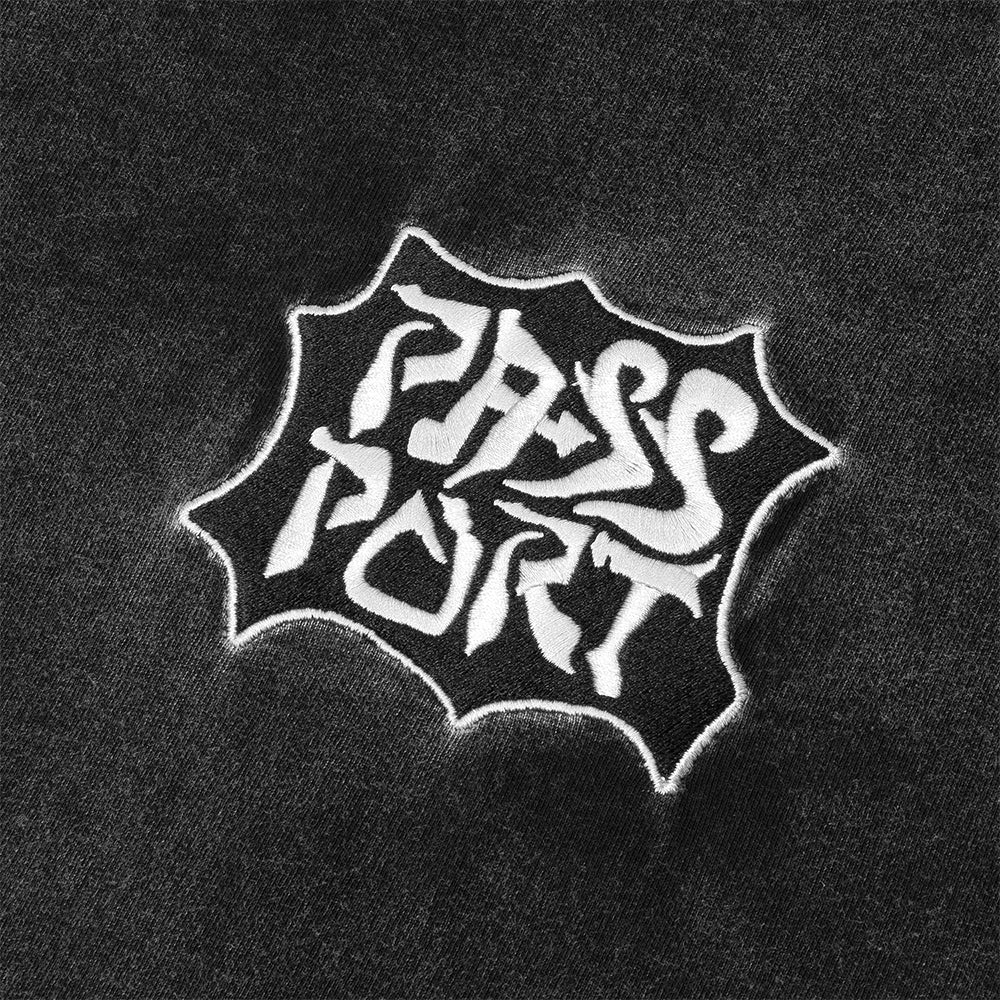 Pass~Port Glyph Tee Acid Black