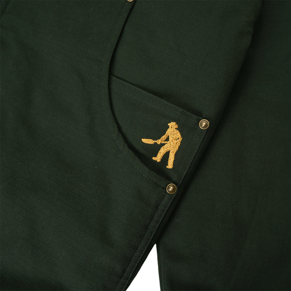 Pass~Port Ripstop Diggers Club Zip Hood Dark Green