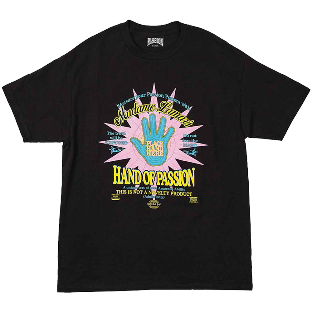 Passion Hands On Tee Black