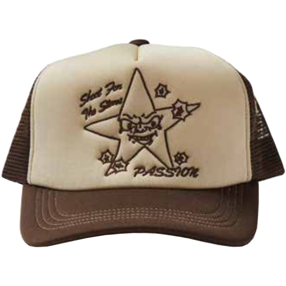 Passion Target Practice Trucker Cap Caramel