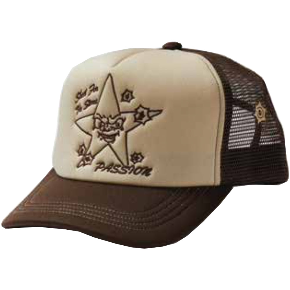 Passion Target Practice Trucker Cap Caramel