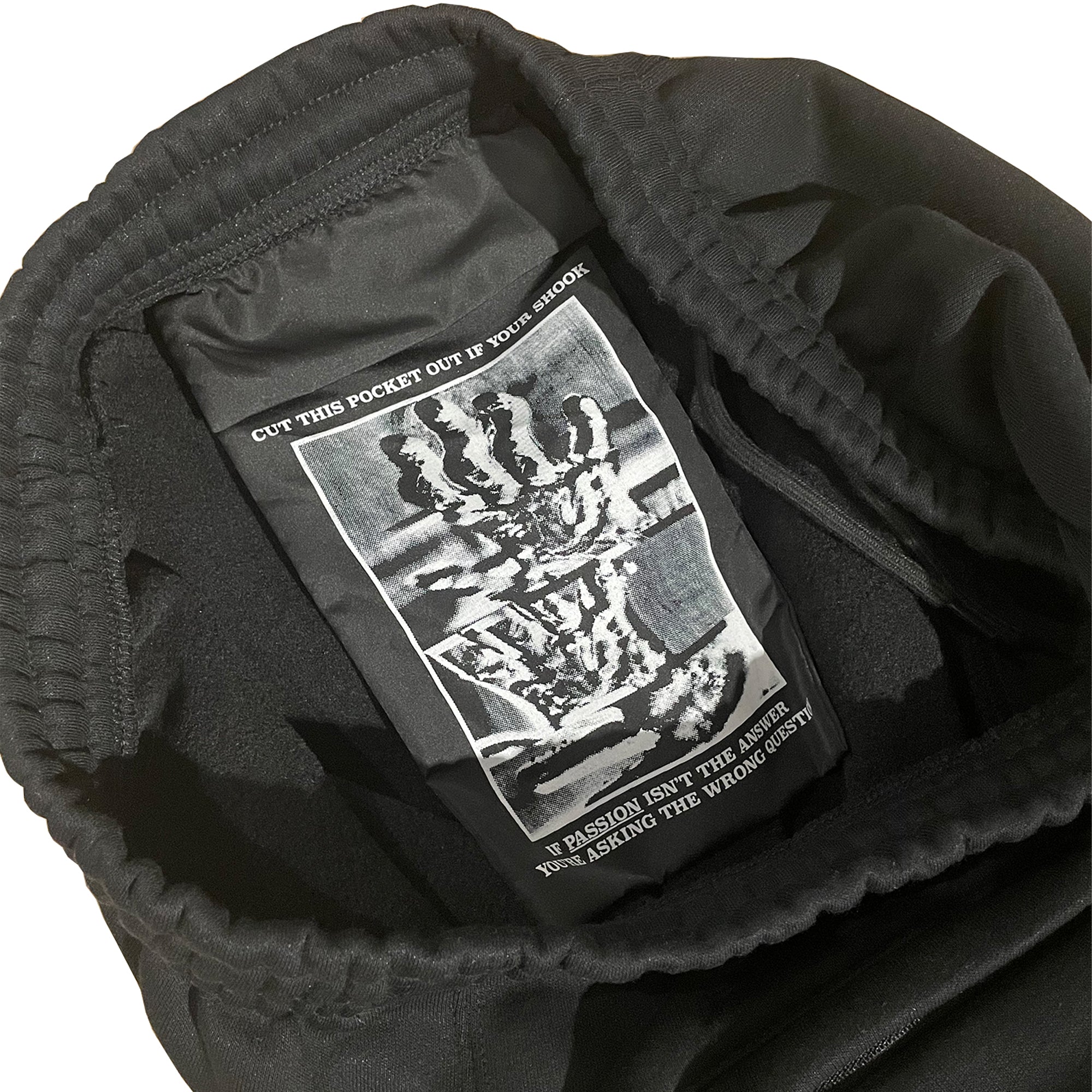 Passion Target Practice Jogger Pants Black