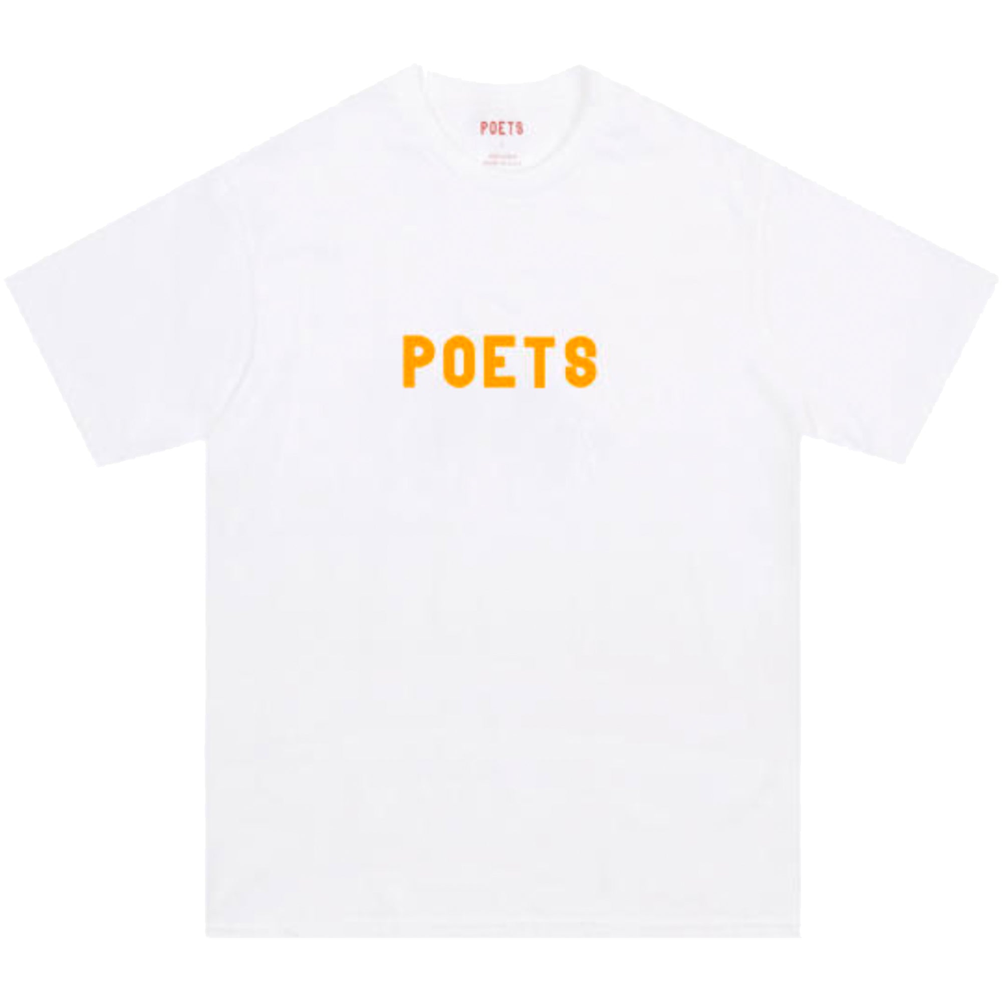 Poets WS OG Flock Tee White/Yellow