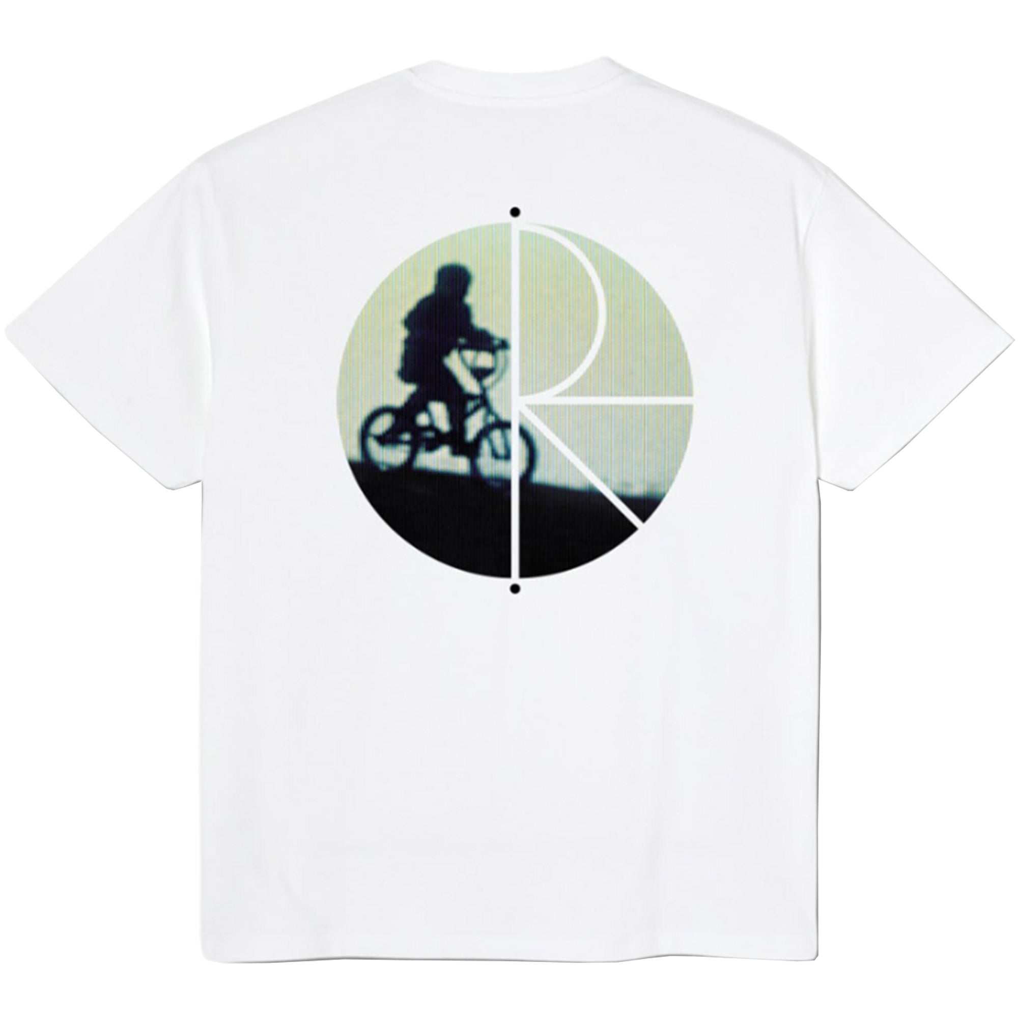 Polar Skate Co Fill Logo BMX Dreams Tee White