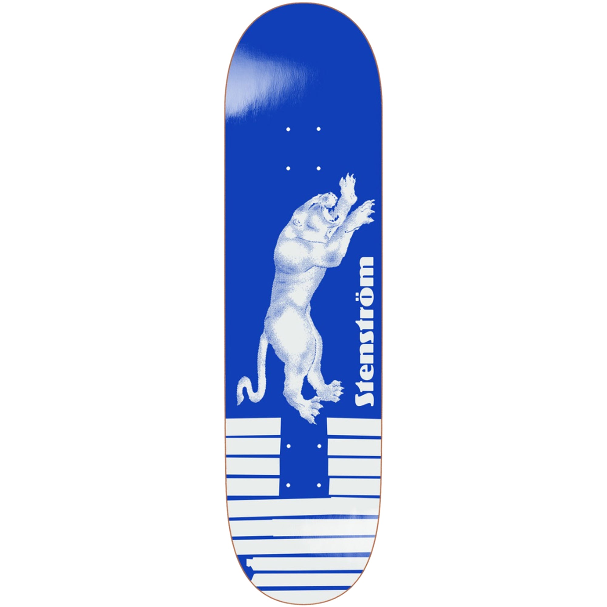 Polar Skate Co David Stenström Tape & Panther Short Skateboard Deck 8.25"