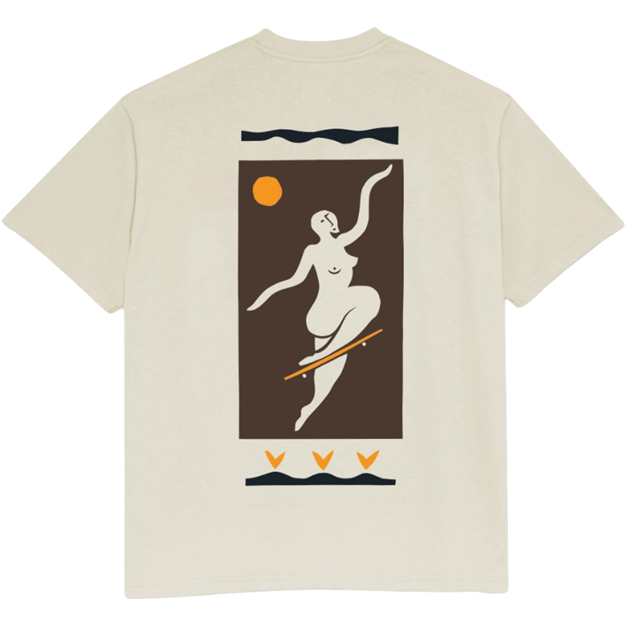 Polar Skate Co No Complies Forever Tee Sand