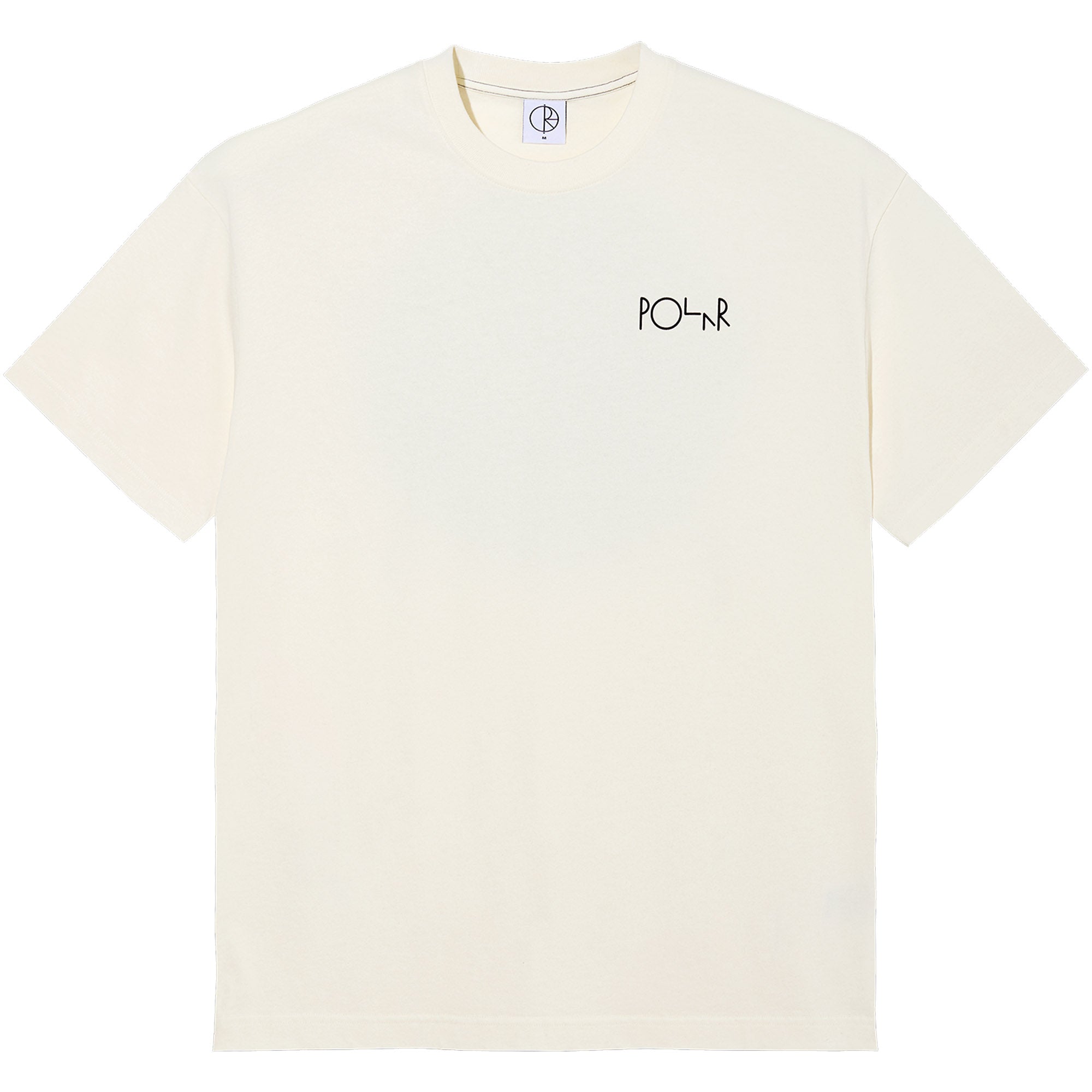 Polar Skate Co Fill Logo Contrast Tee Ivory/Black