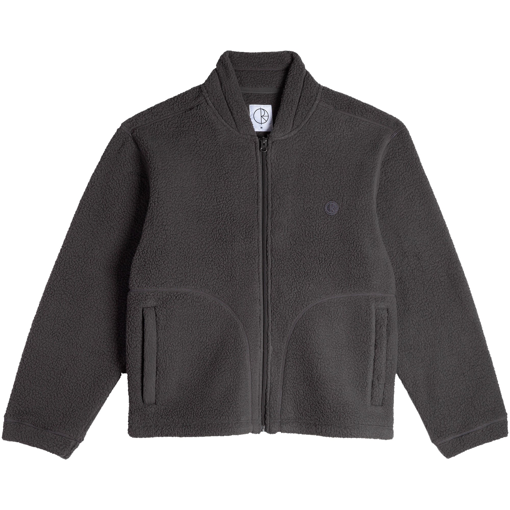 Polar Skate Co Roman Fleece Jacket Dirty Black