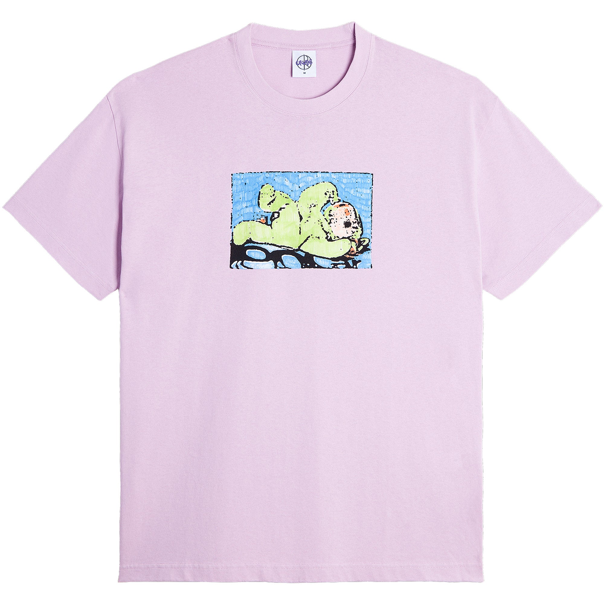 Polar Skate Co Lazy Bunny Tee Orchid