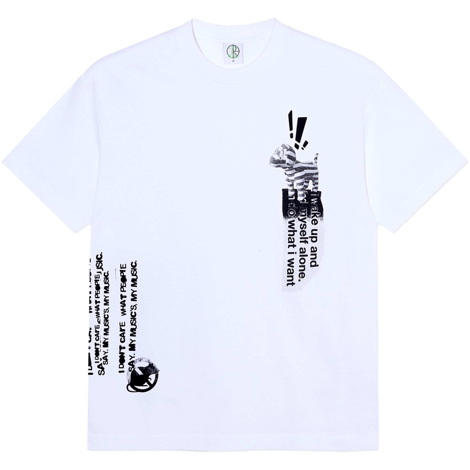 Polar Skate Co My Music Tee White
