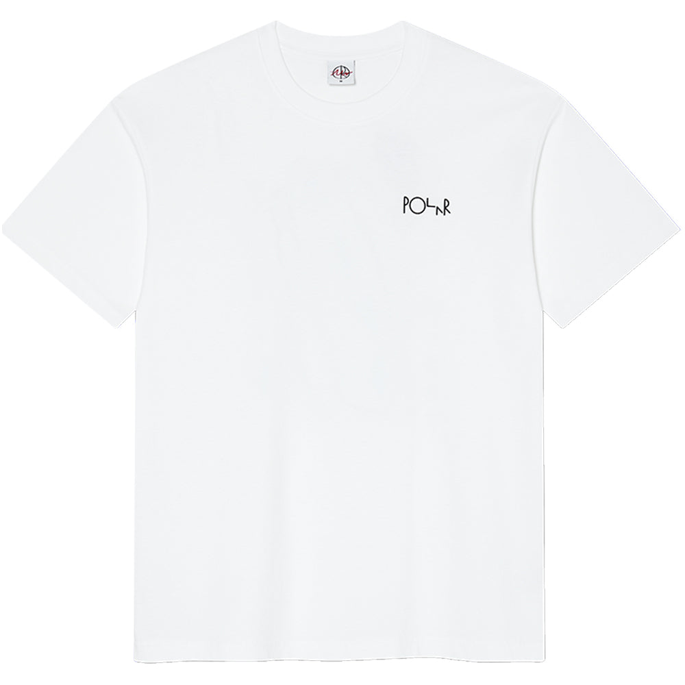 Polar Skate Co Last Night Tee White