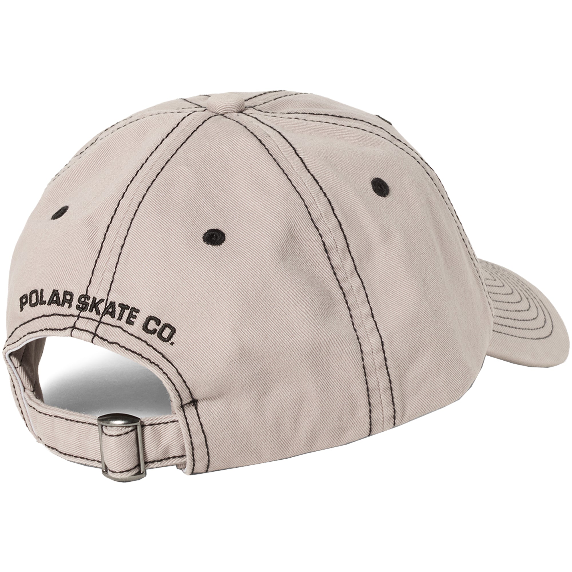 Polar Skate Co Contrast Sai Cap Washed Grey