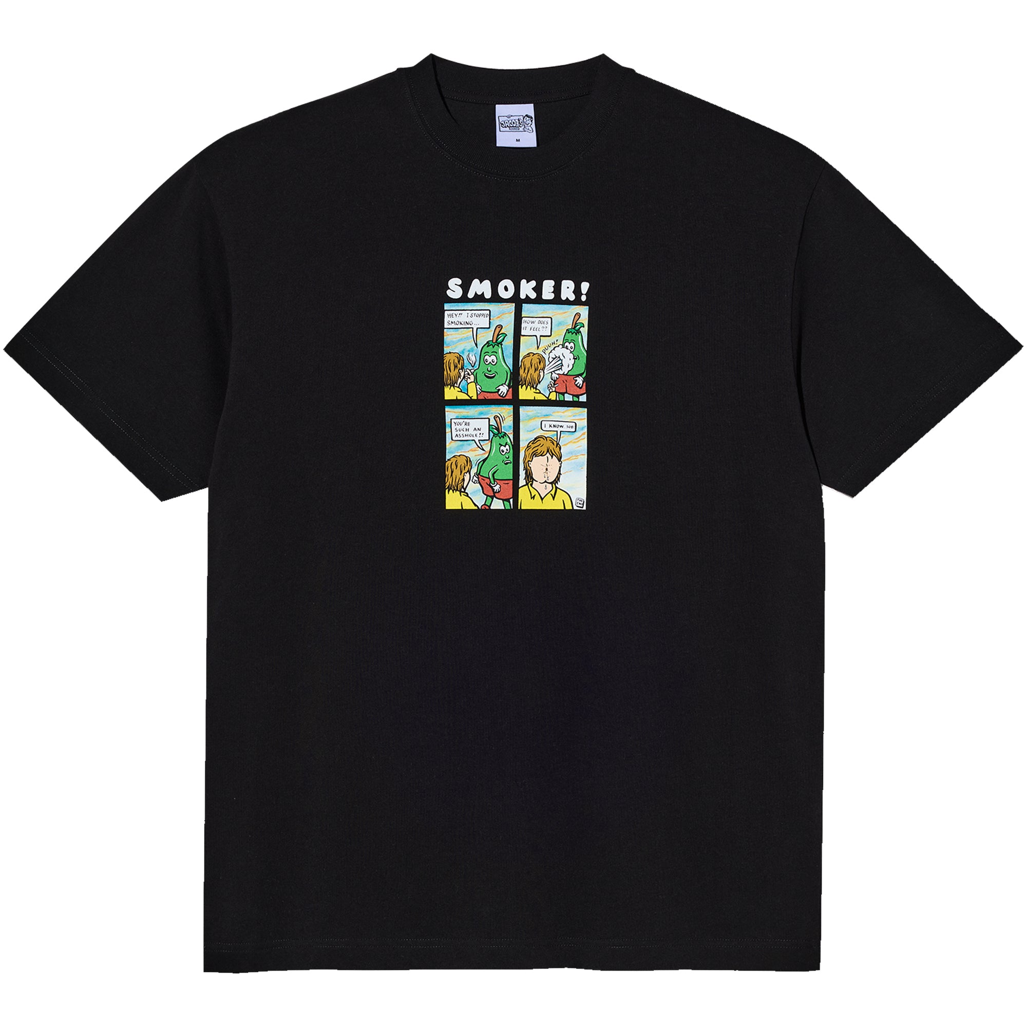 Polar Skate Co Smoker! Tee Black