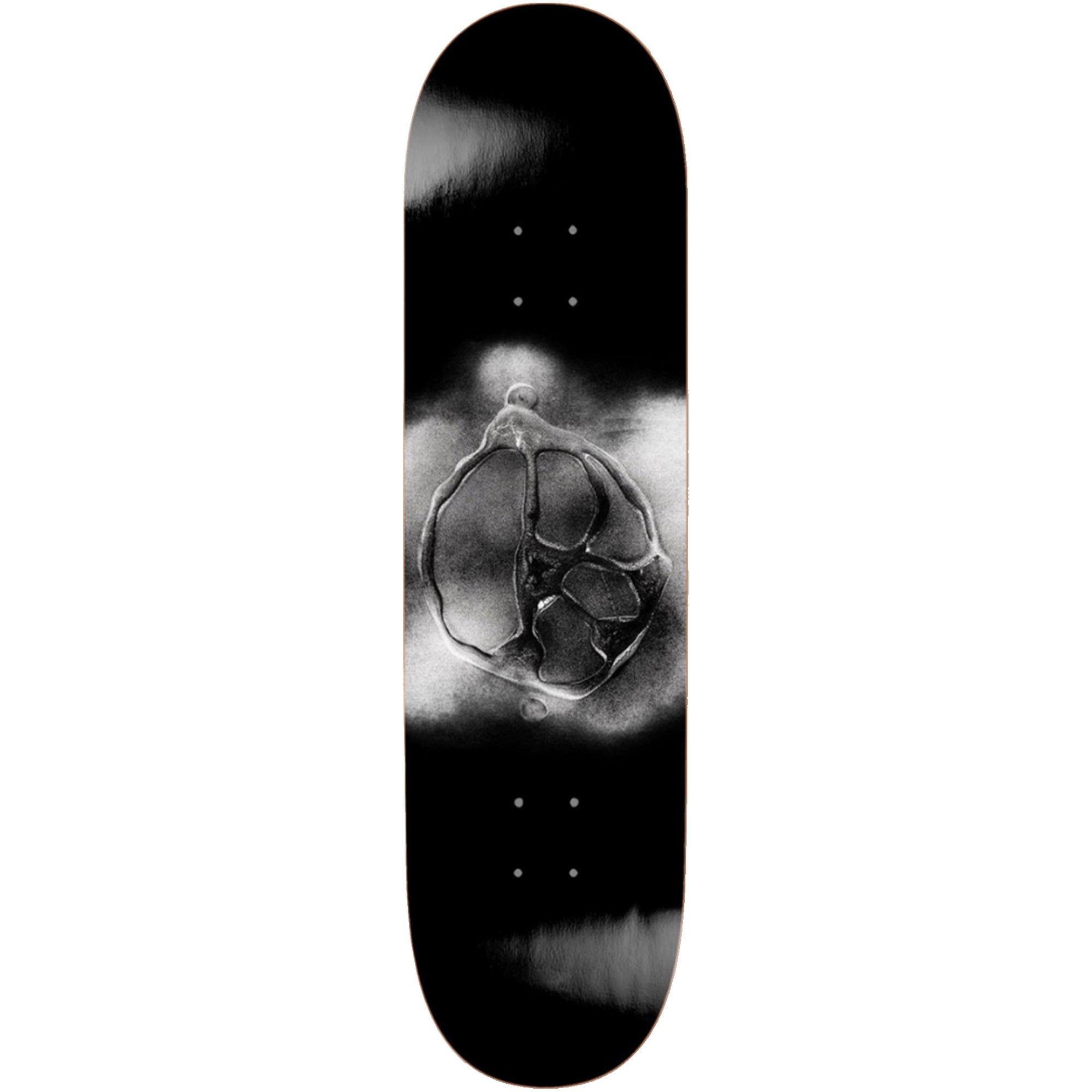 Polar Skate Co Stroke Logo Black Skateboard Deck 8.25"