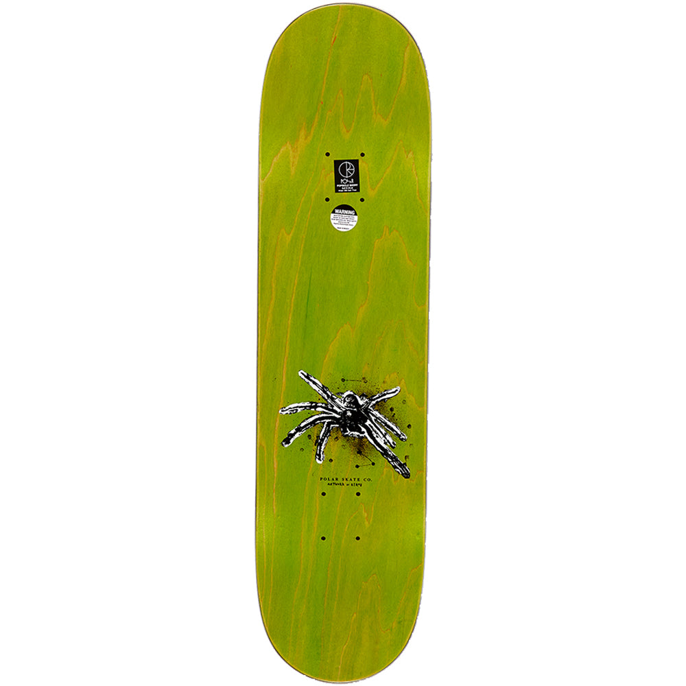 Polar Skate Co David Stenström Spider Skateboard Deck 8" Short