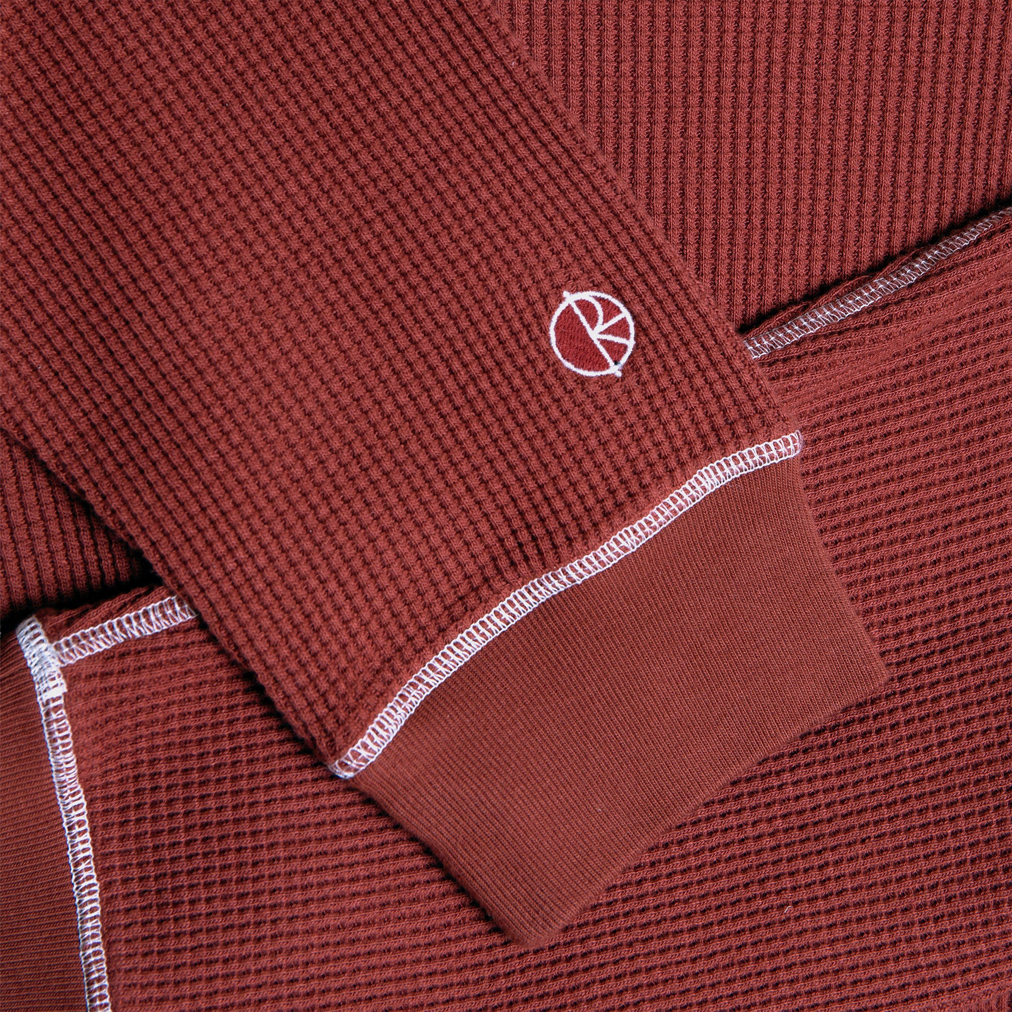 Polar Skate Co Dylan LS Tee Wine/White