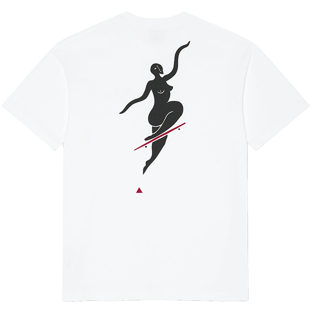 Polar Skate Co No Comply Tee White