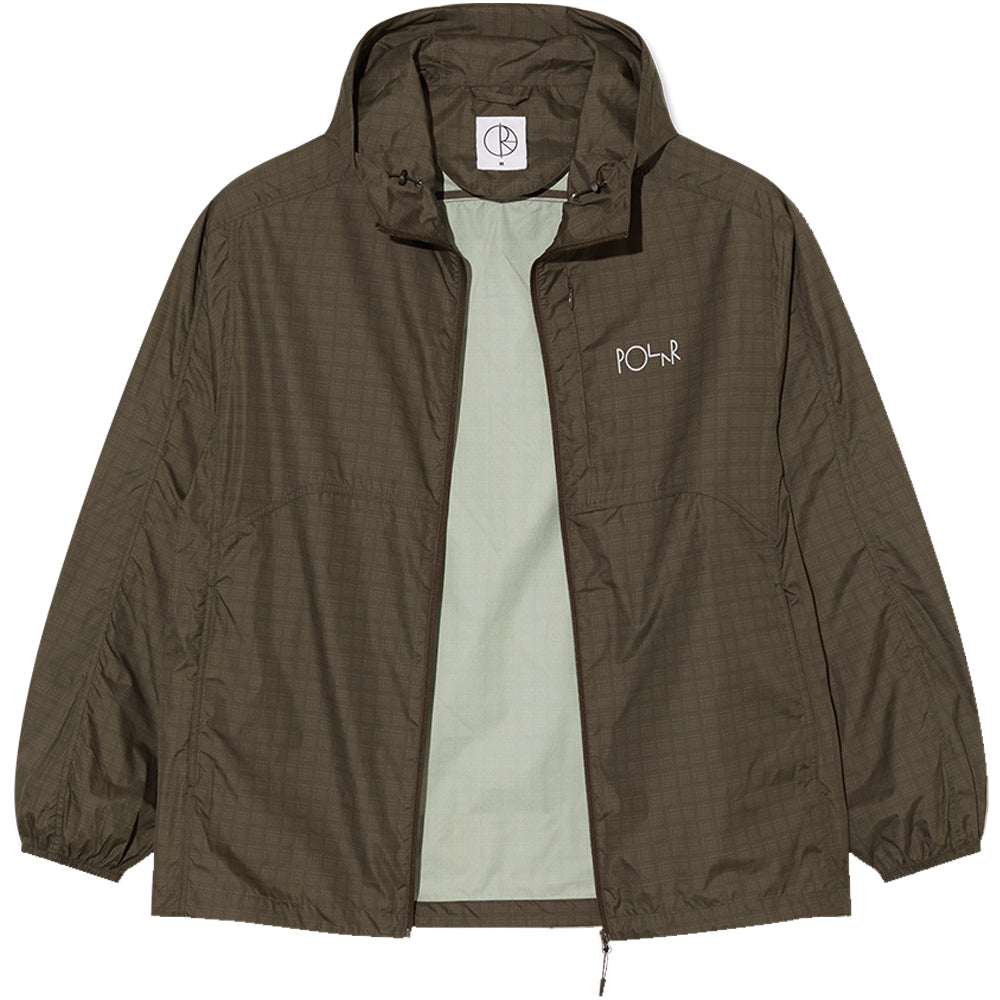 Polar Skate Co Chase Shell Jacket Dove Brown