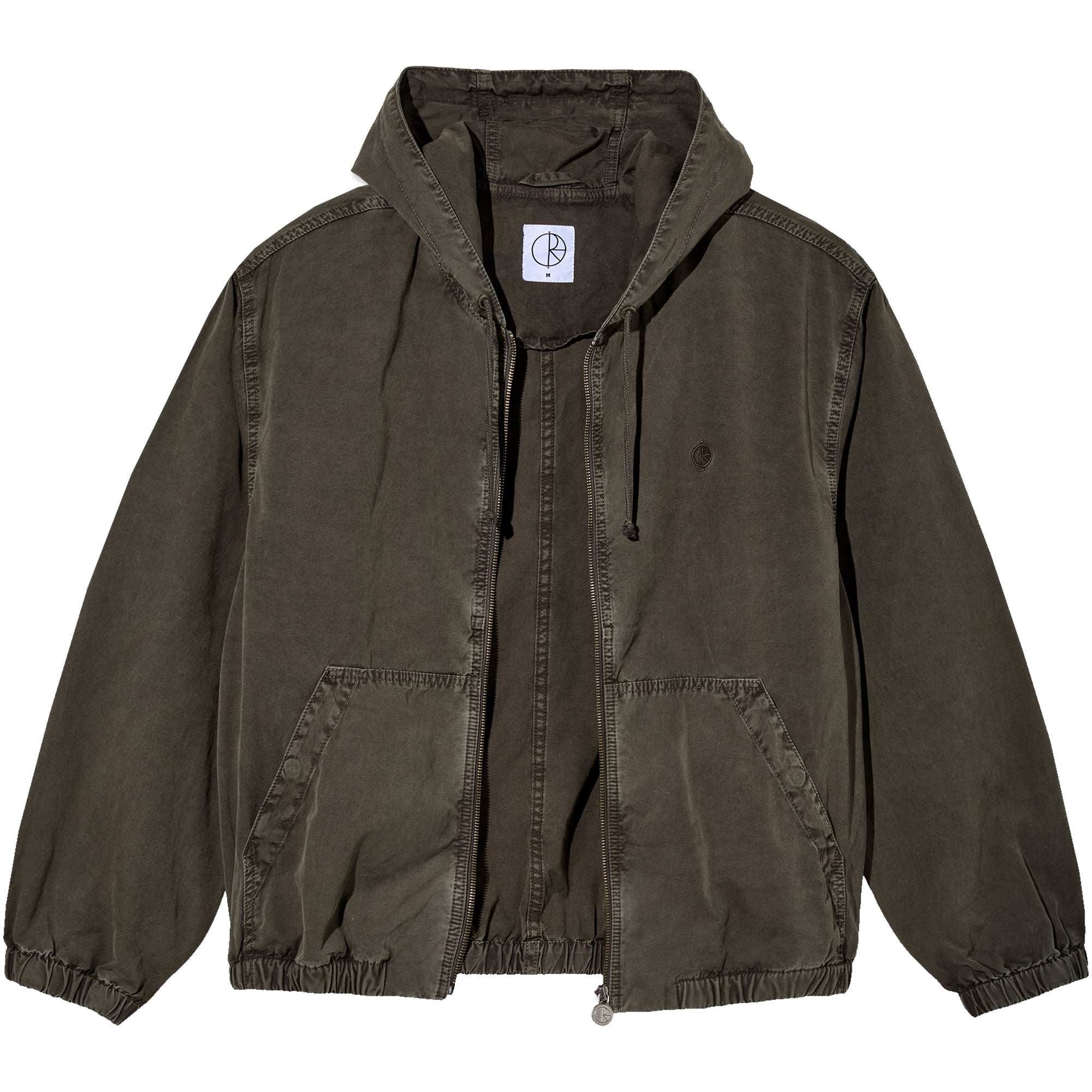Polar Skate Co Hooded Nick Jacket Washed Grey