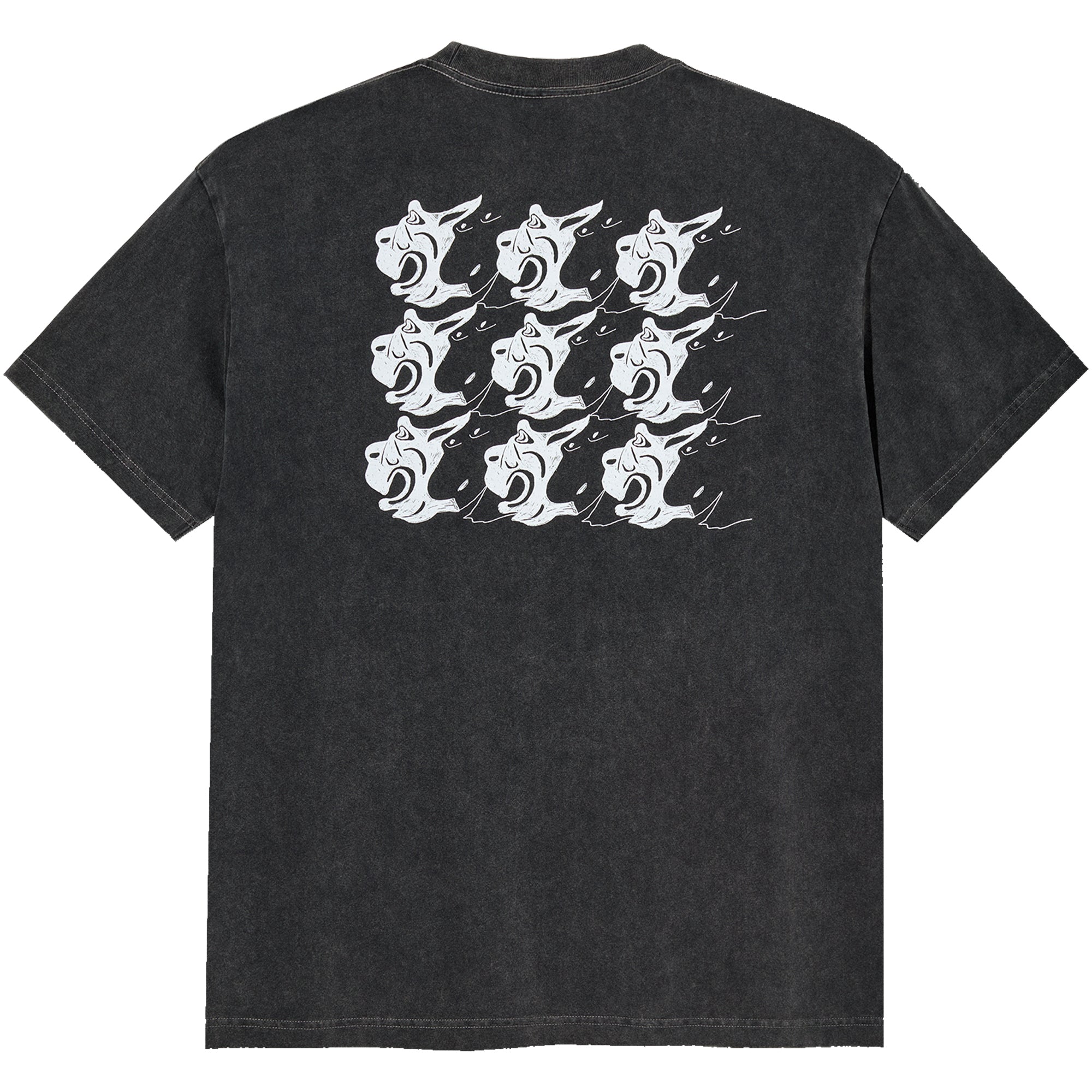Polar Skate Co 2 Guys Tee Silver Black
