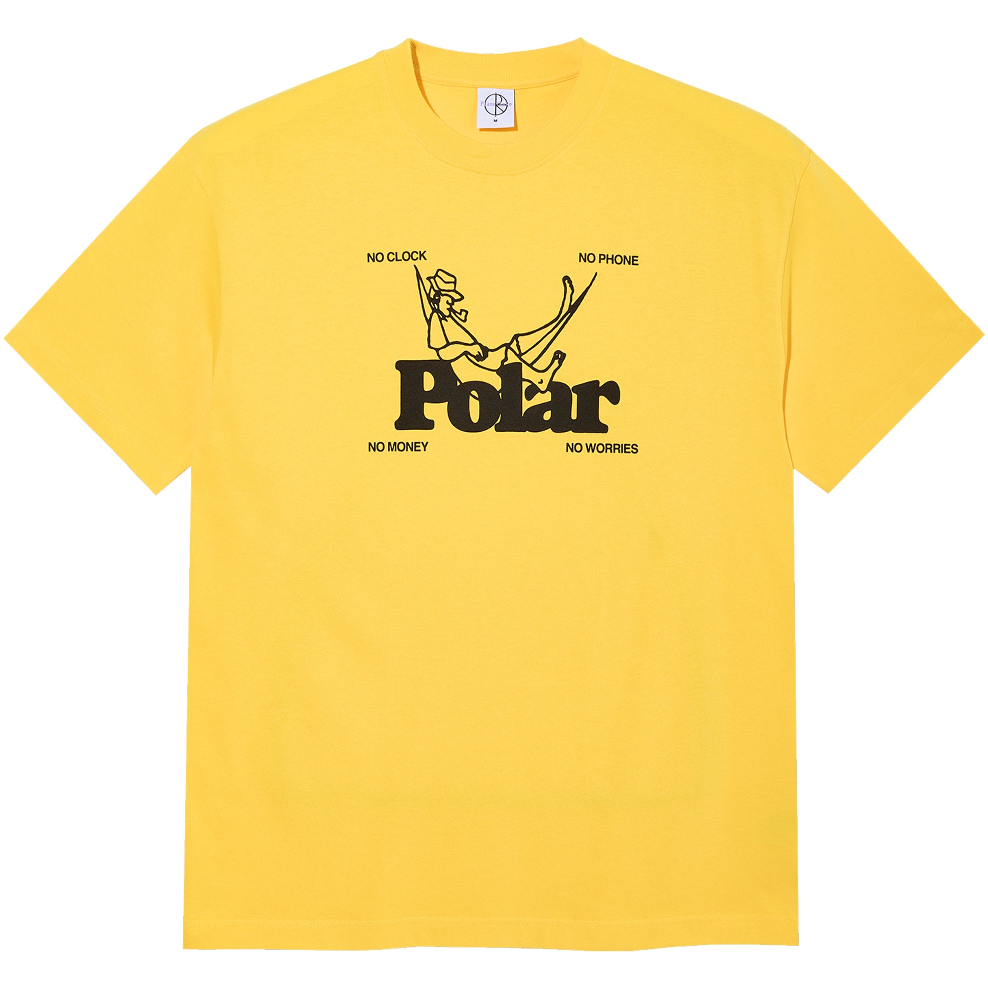 Polar Skate Co No Worries Tee Lemon